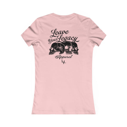 Women's 'Distorted Skull' T-Shirt