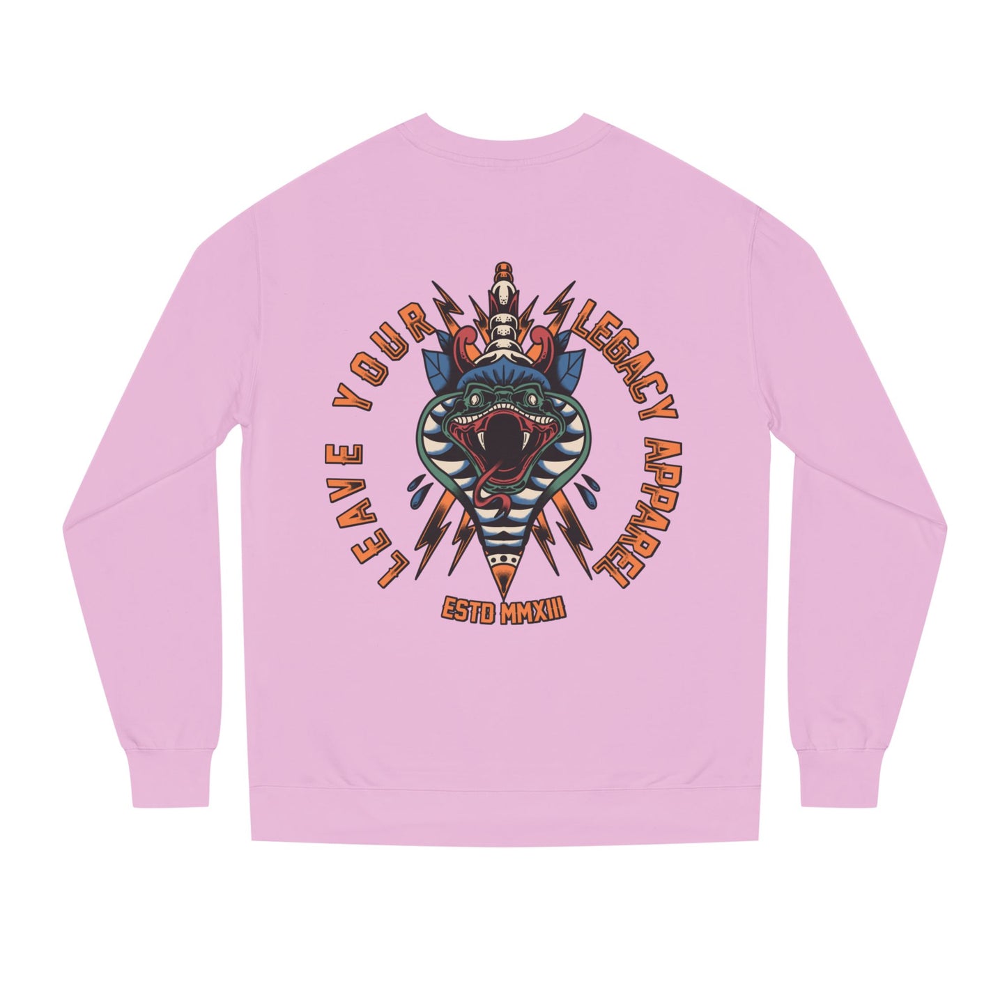 Unisex 'Traditional Snake' Sweatshirt