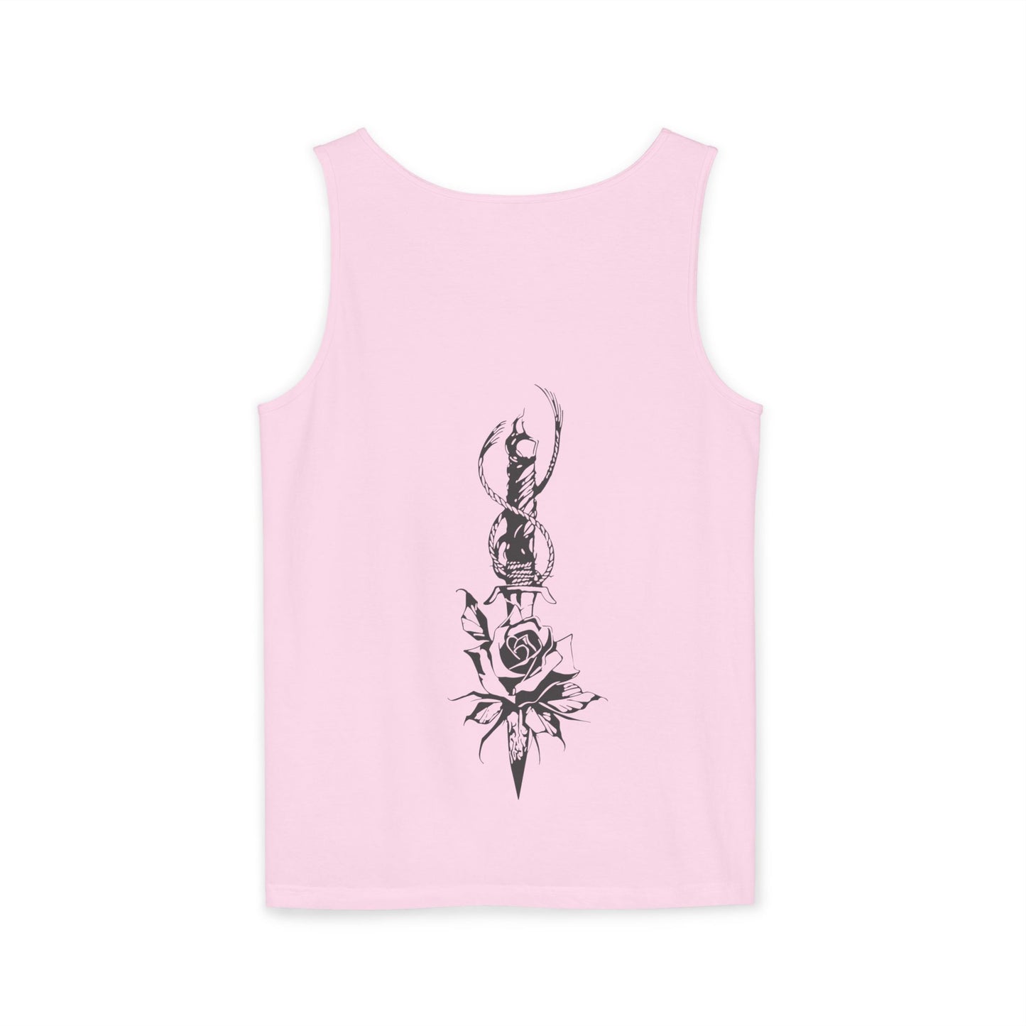 Unisex 'Rose & Dagger' Tank Top