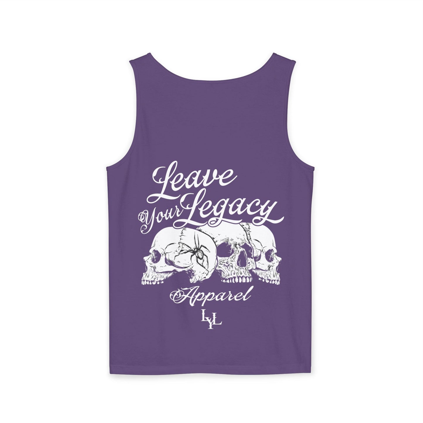 Unisex 'Distorted Skull' Tank Top