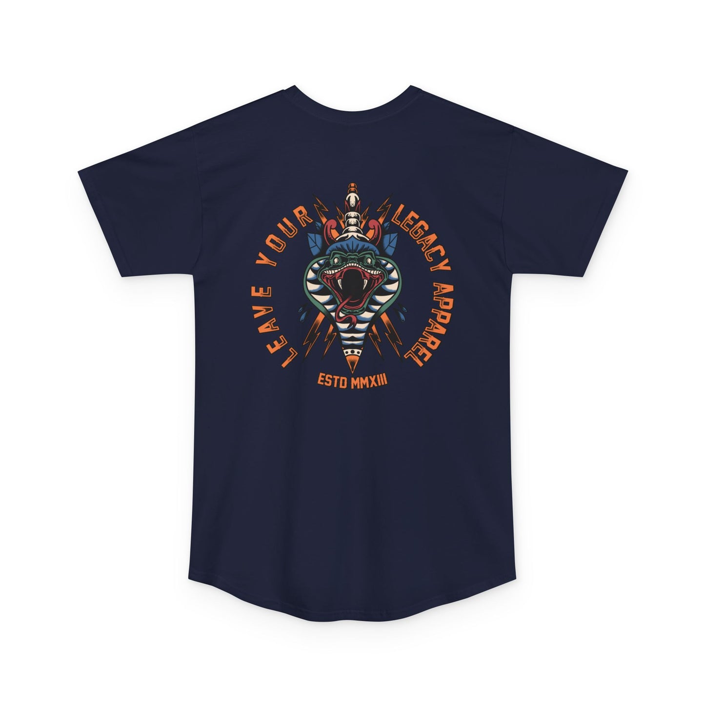 Men's 'Traditional Snake' Super Long Body Tee