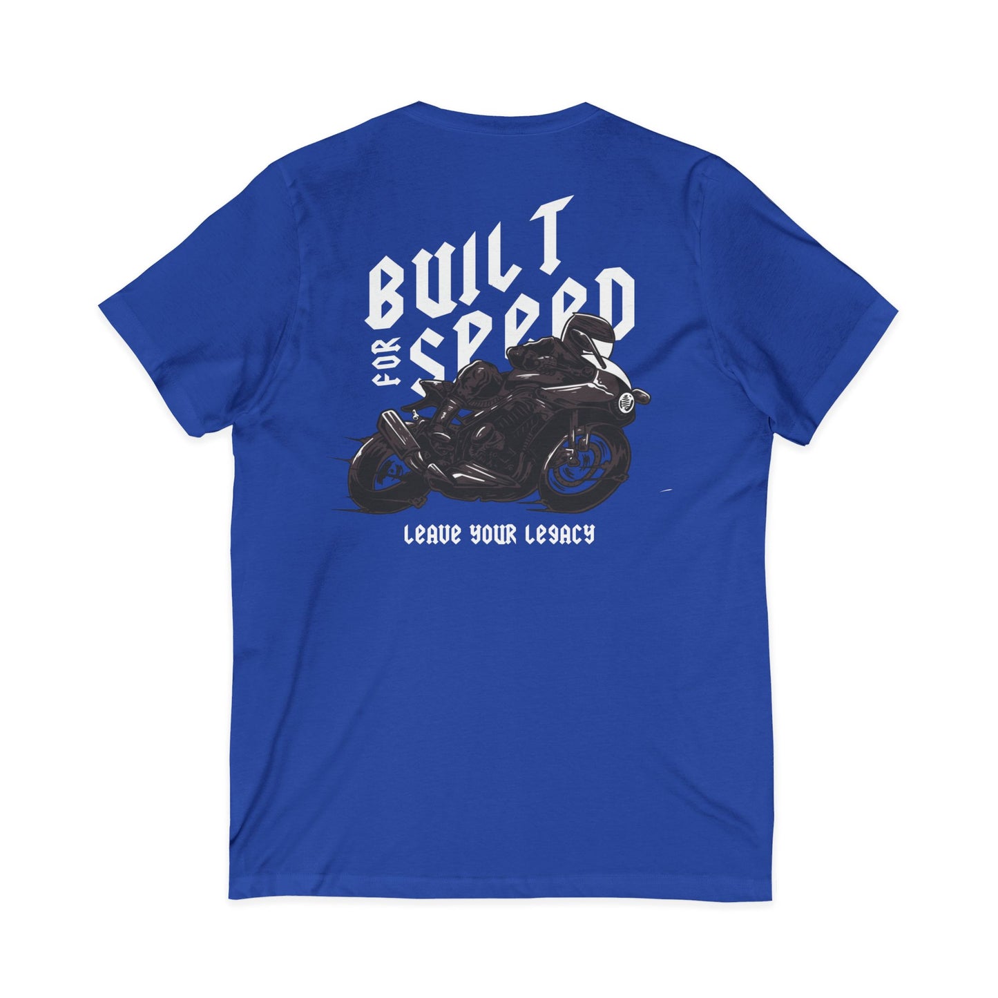 Men's 'Built For Speed' V-Neck T-Shirt