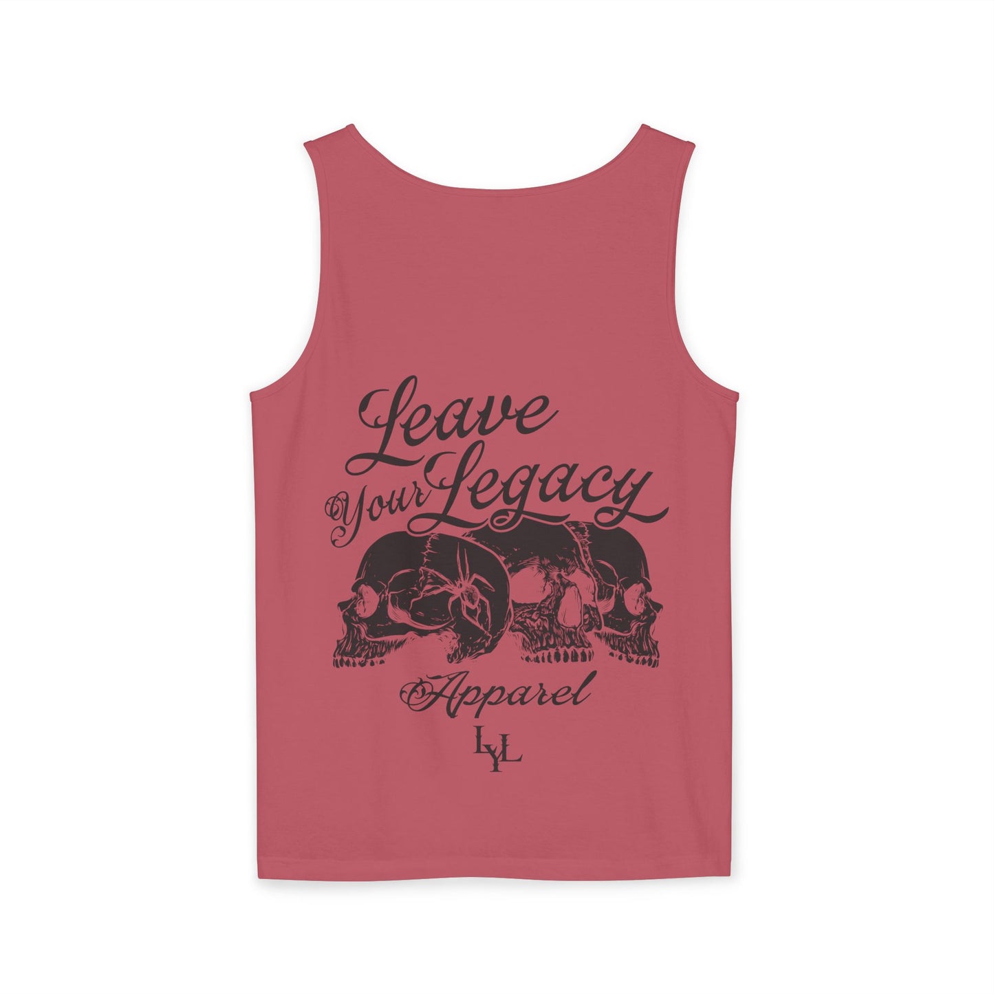 Unisex 'Distorted Skull' Tank Top