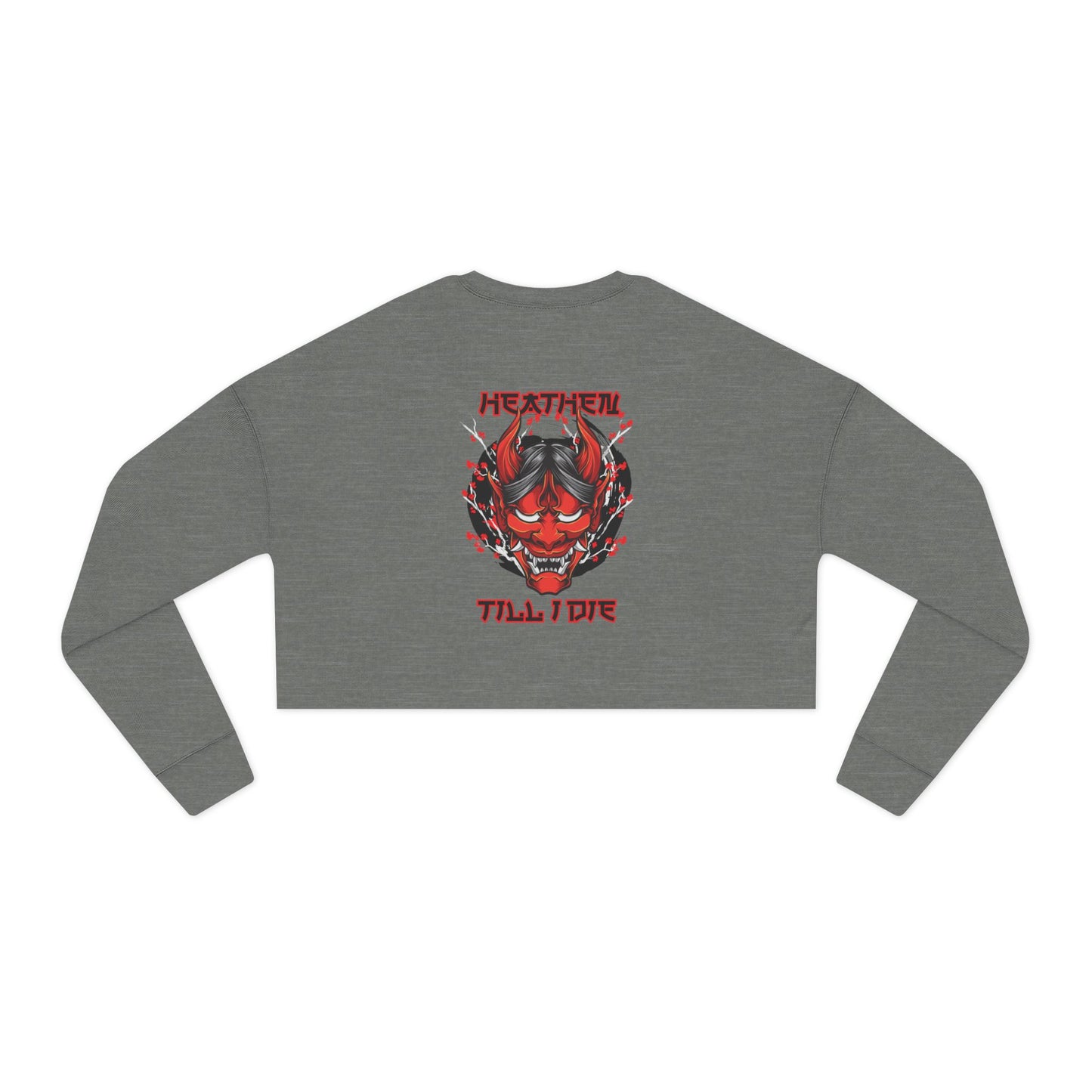 Women's 'Heathen' Cropped Sweatshirt
