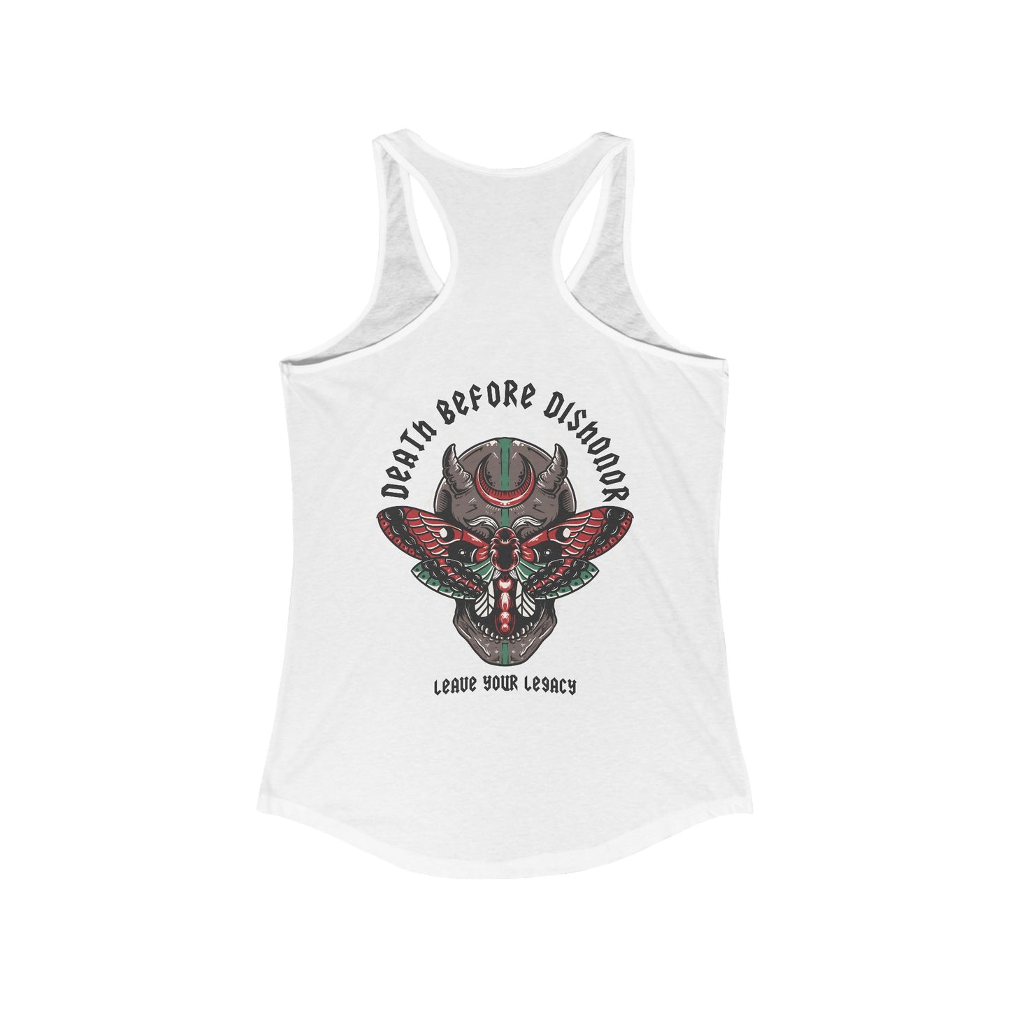 Women's 'Death Before Dishonor' Racerback Tank