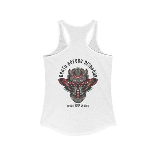 Women's 'Death Before Dishonor' Racerback Tank
