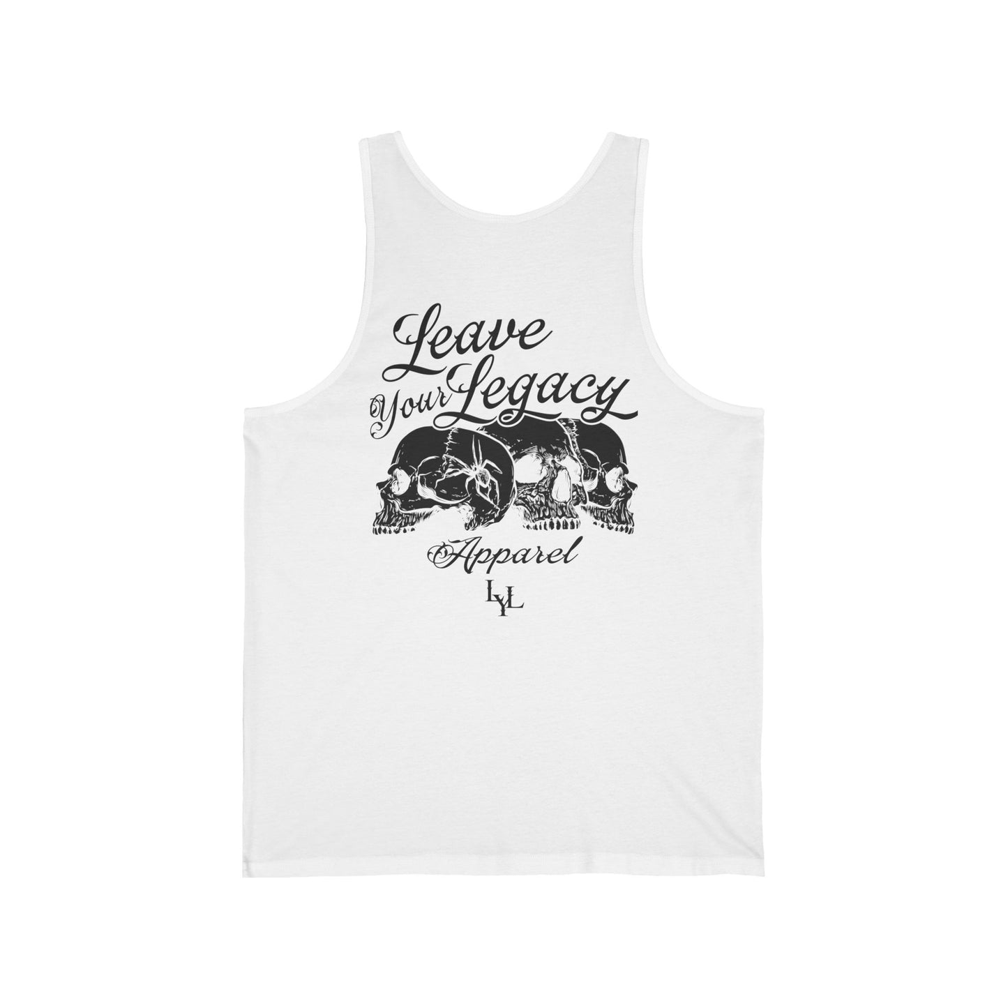Men's 'Distorted Skull' Tank Top