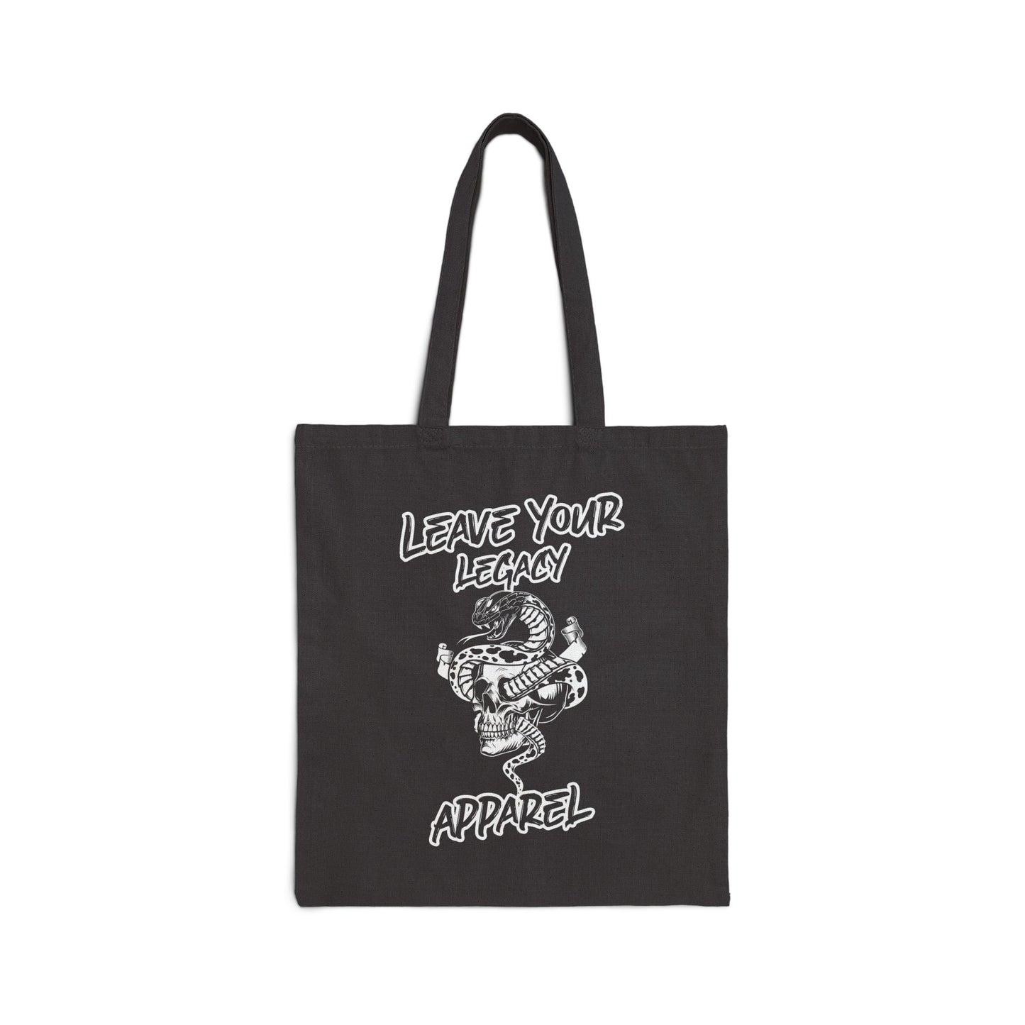 'Legacy Snake' Canvas Tote Bag