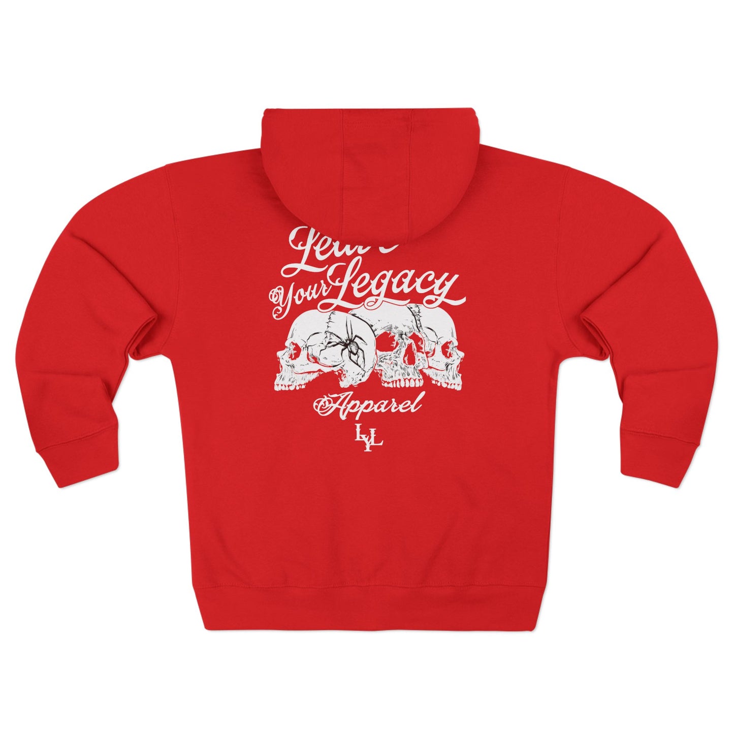 Unisex 'Distorted Skull' Zip Hoodies