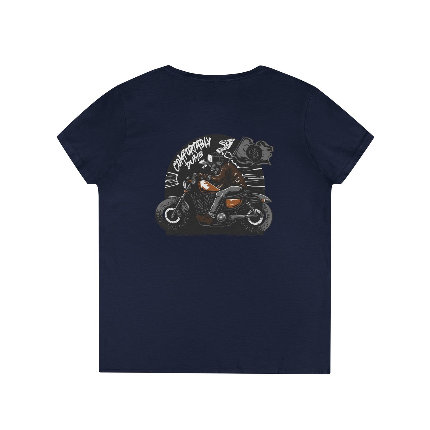 Women's 'Comfortably Dumb' V-Neck T-Shirt