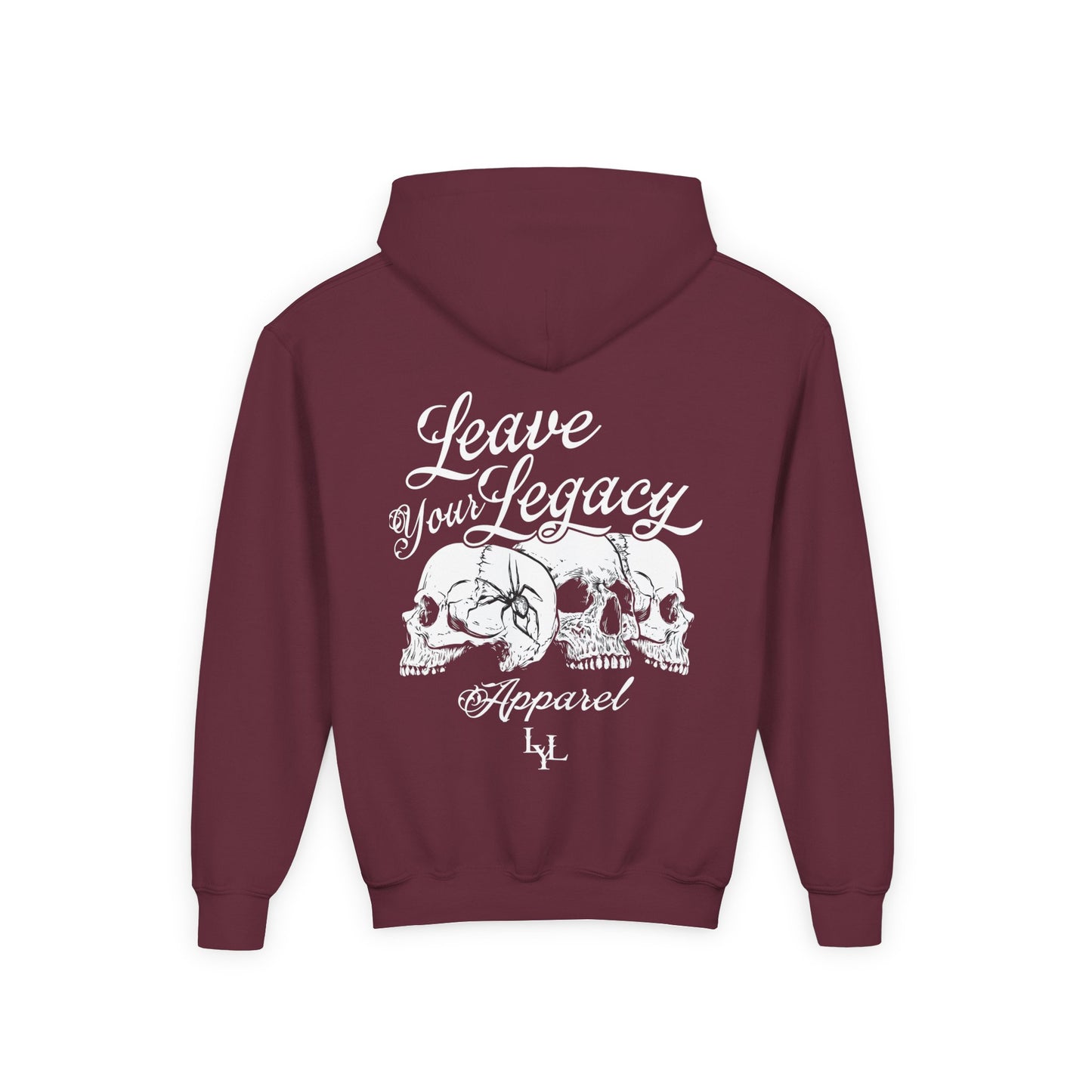 Youth 'Distorted Skull' Hoodie