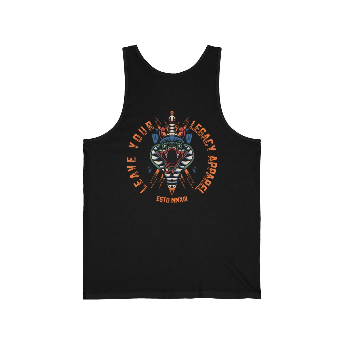 Men's 'Traditional Snake' Tank Top