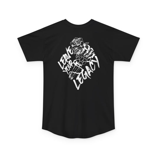 Men's 'Skull Hand' Super Long Body Tee