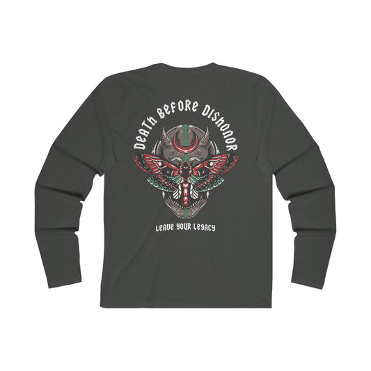 Men's 'Death Before Dishonor ' Light Weight Long Sleeve