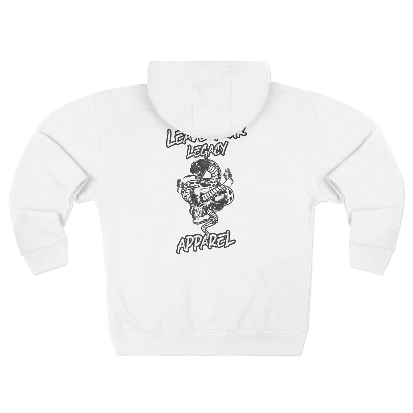Unisex 'Legacy Snake' Zip Hoodie