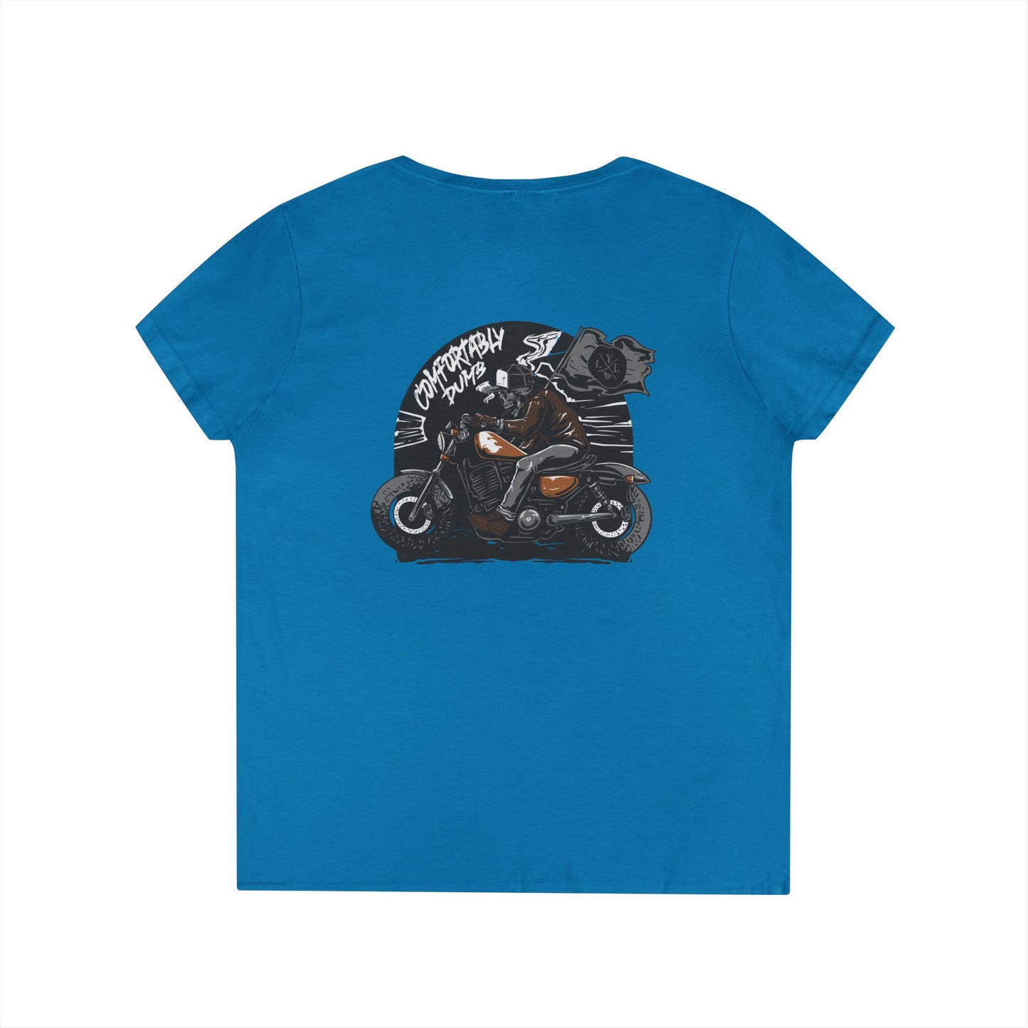 Women's 'Comfortably Dumb' V-Neck T-Shirt