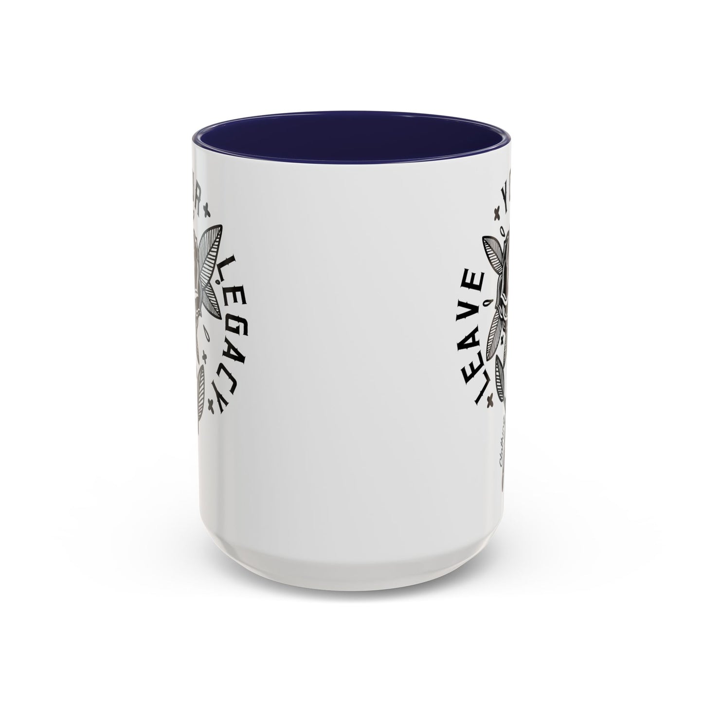 'Rose Stem' 15oz Accent Coffee Mug