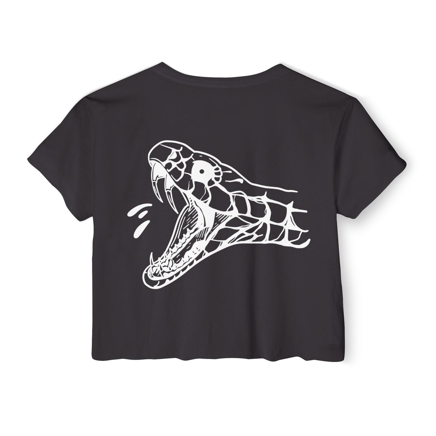 Women's 'Snake Head' Crop Top