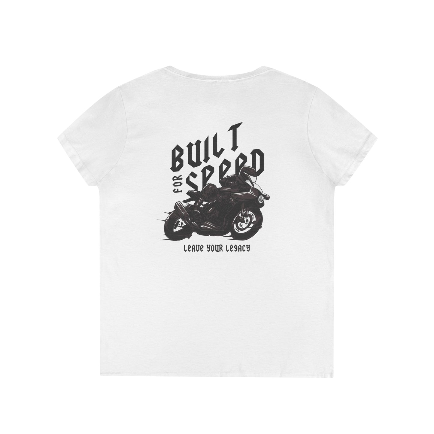Women's 'Built For Speed' V-Neck T-Shirt
