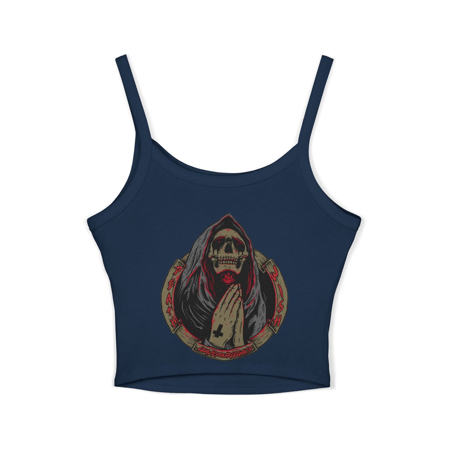 Women's 'Death Wish' Spaghetti Strap Tank
