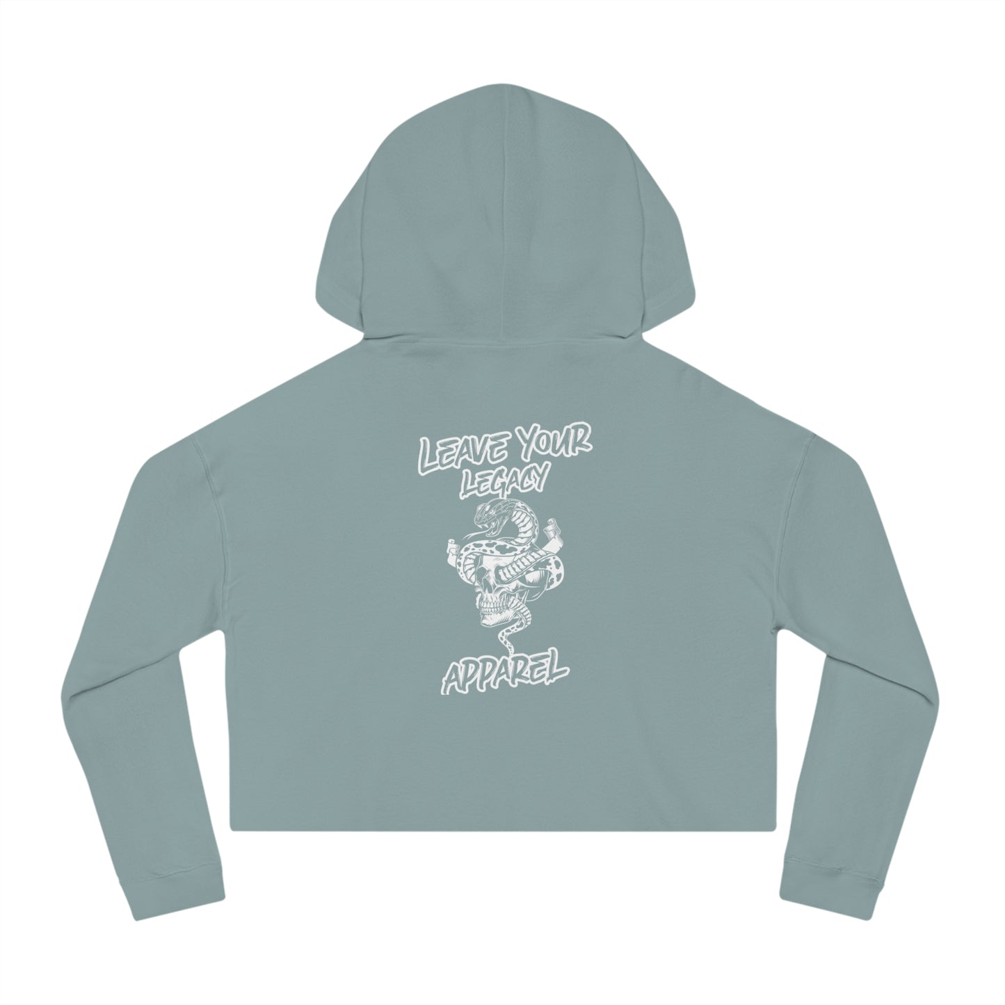 Women's 'Legacy Snake' Cropped Hoodie