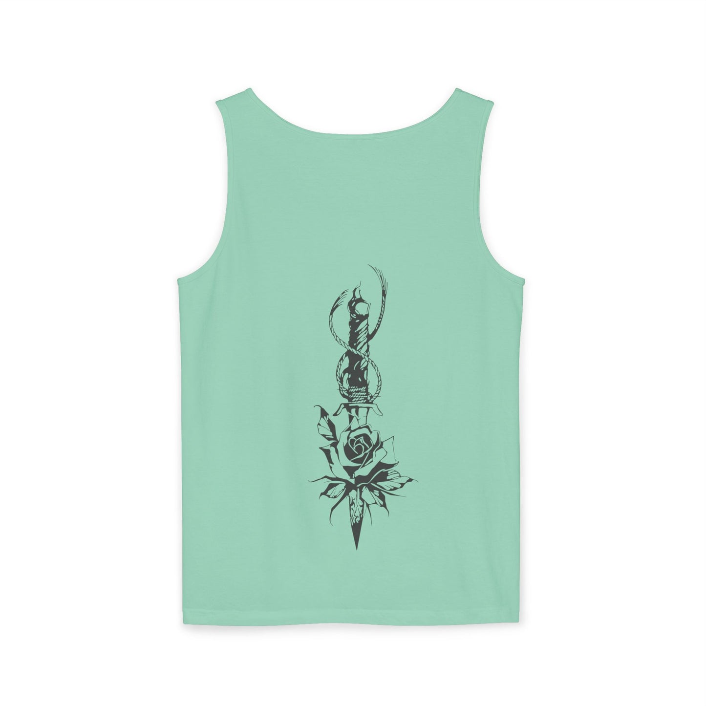 Unisex 'Rose & Dagger' Tank Top