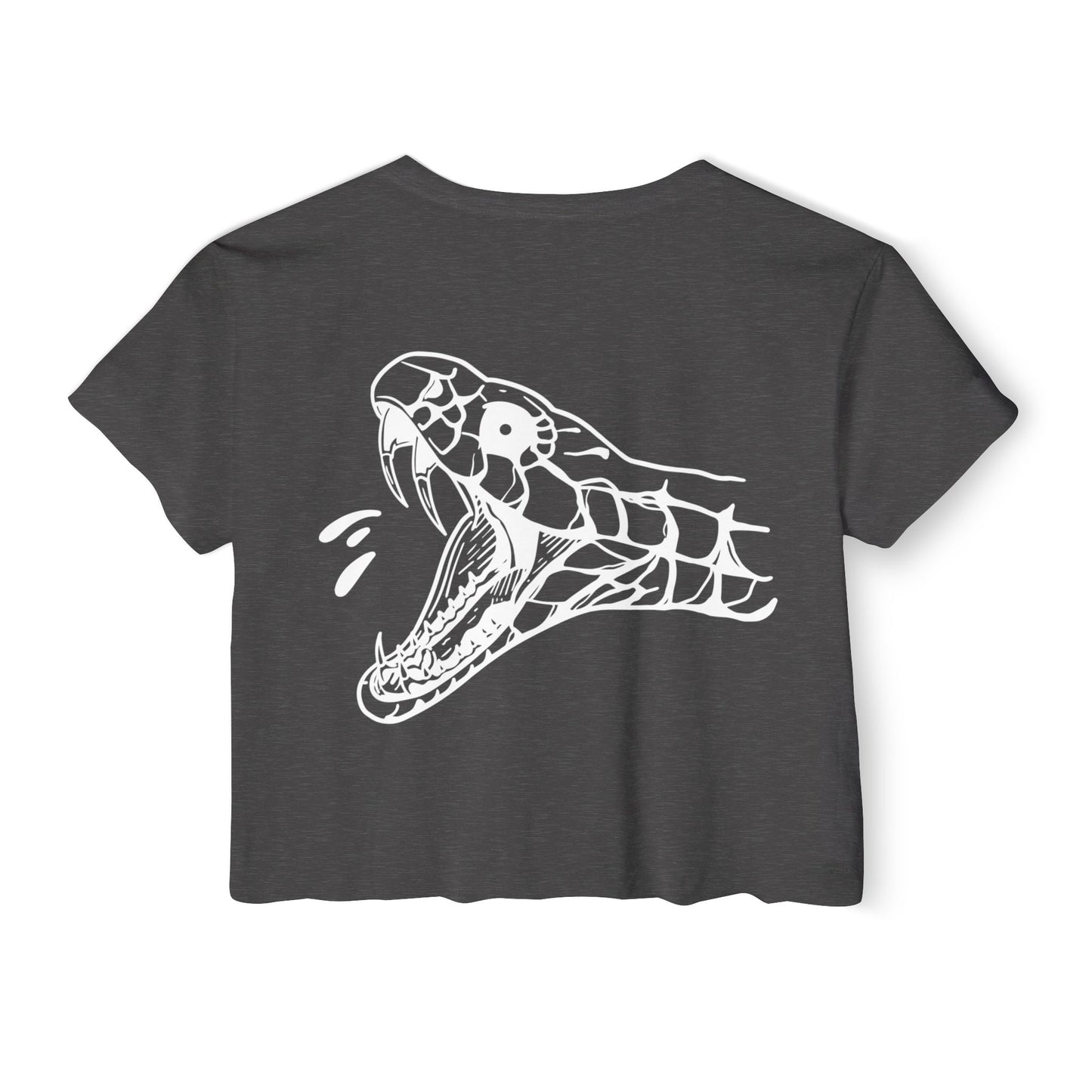 Women's 'Snake Head' Crop Top