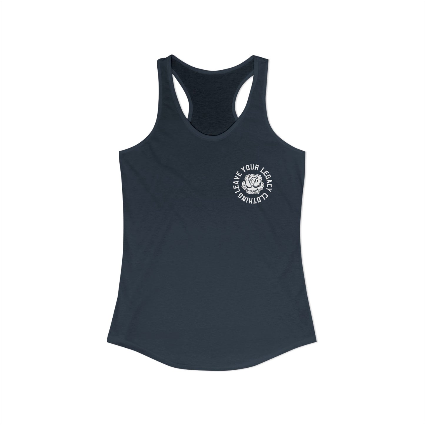 Women's 'Rose Stem' Racerback Tank