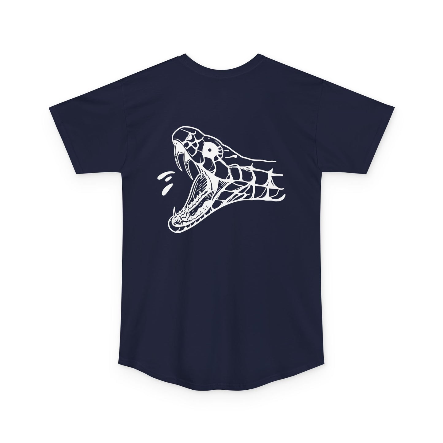 Men's 'Snake Head' Super Long Body Tee