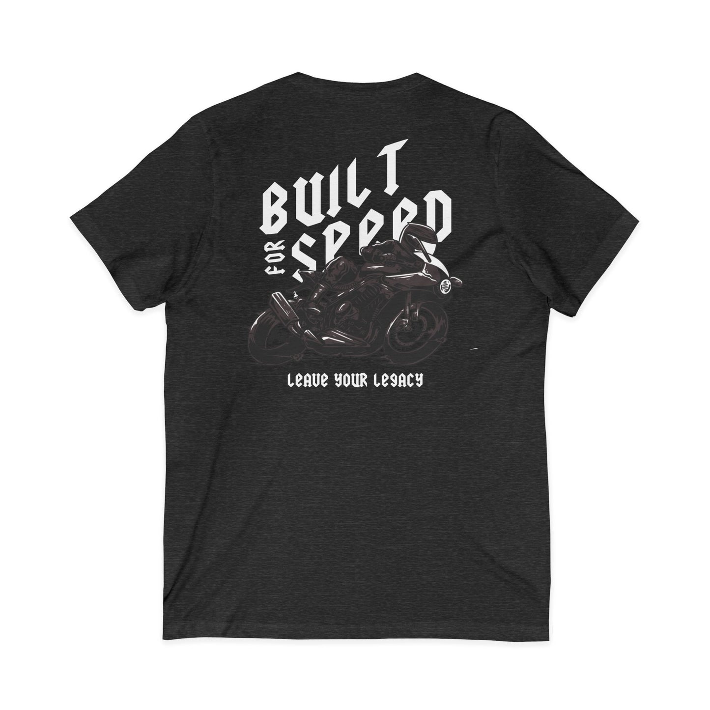 Men's 'Built For Speed' V-Neck T-Shirt