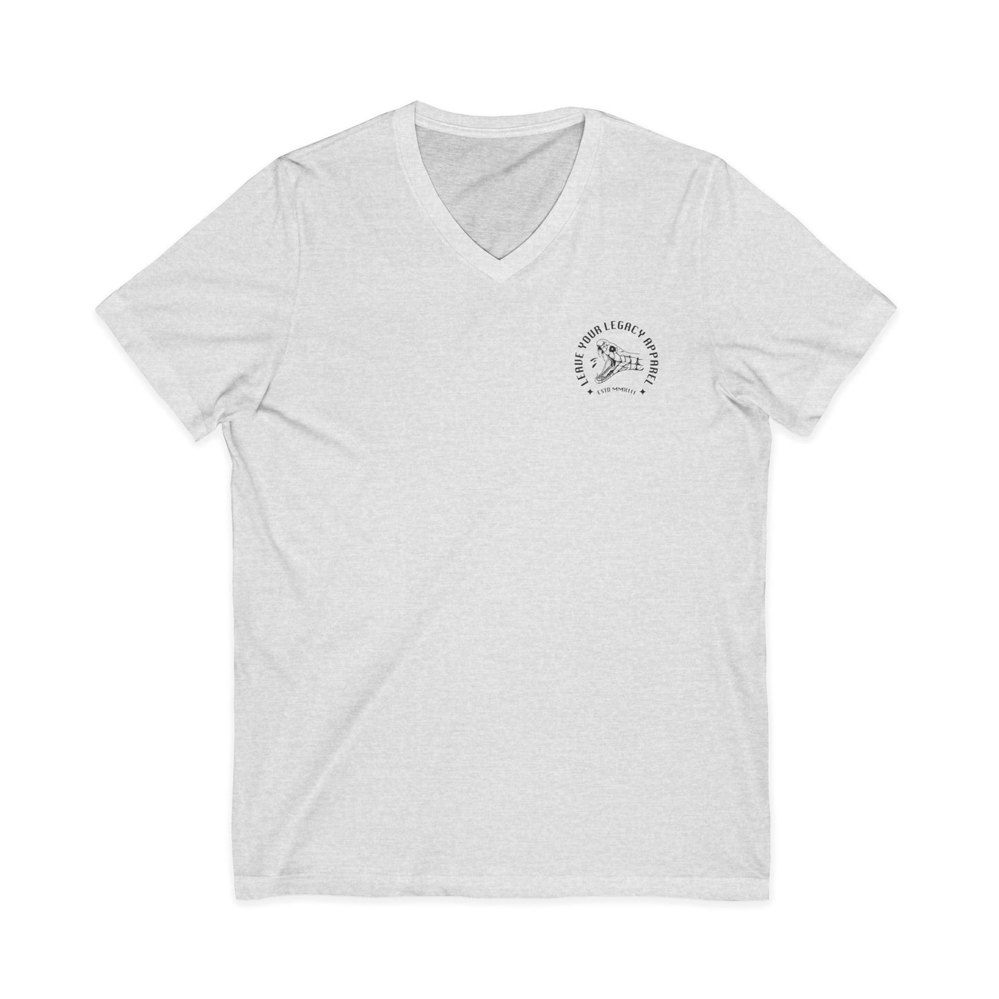 Men's 'Snake Head' V-Neck T-Shirt