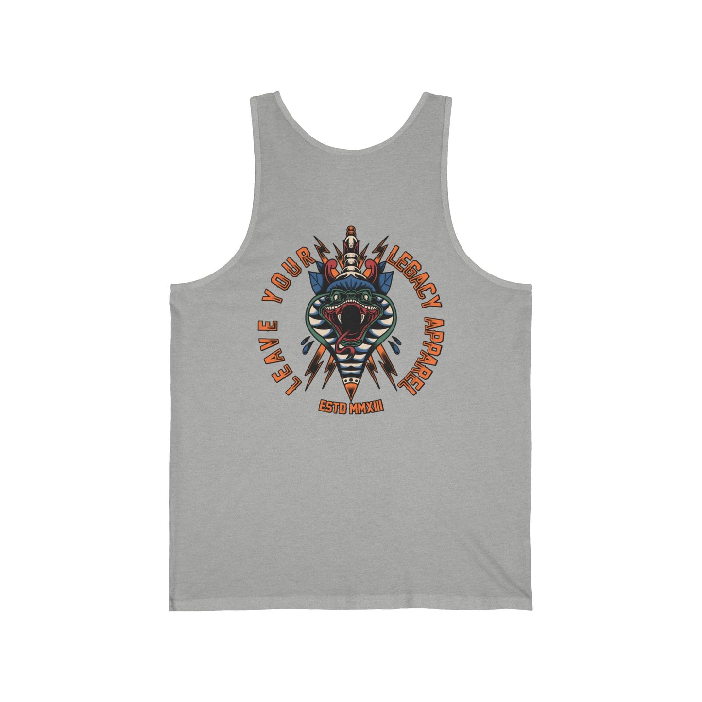Men's 'Traditional Snake' Tank Top