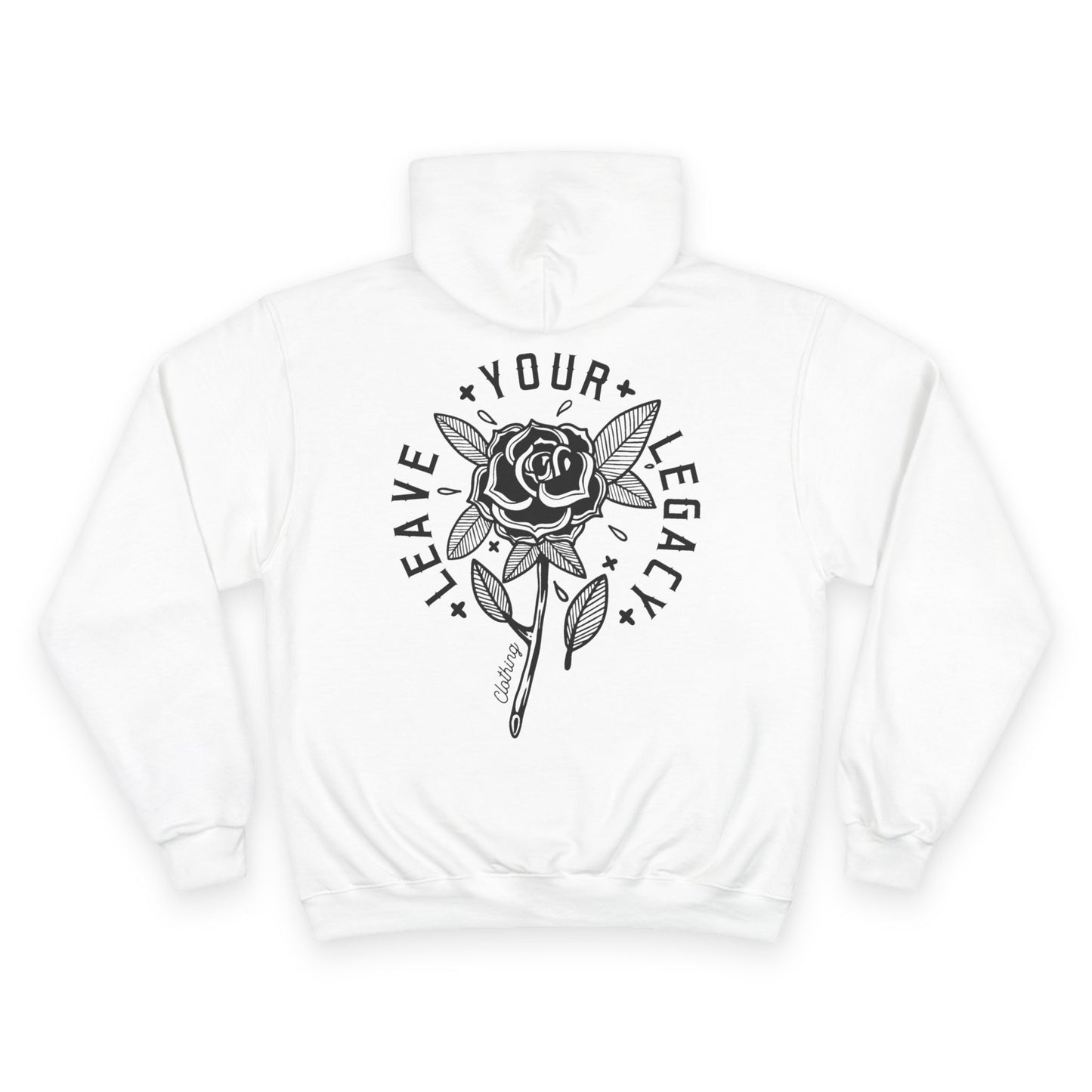 Men's 'Rose Stem' Hoodie