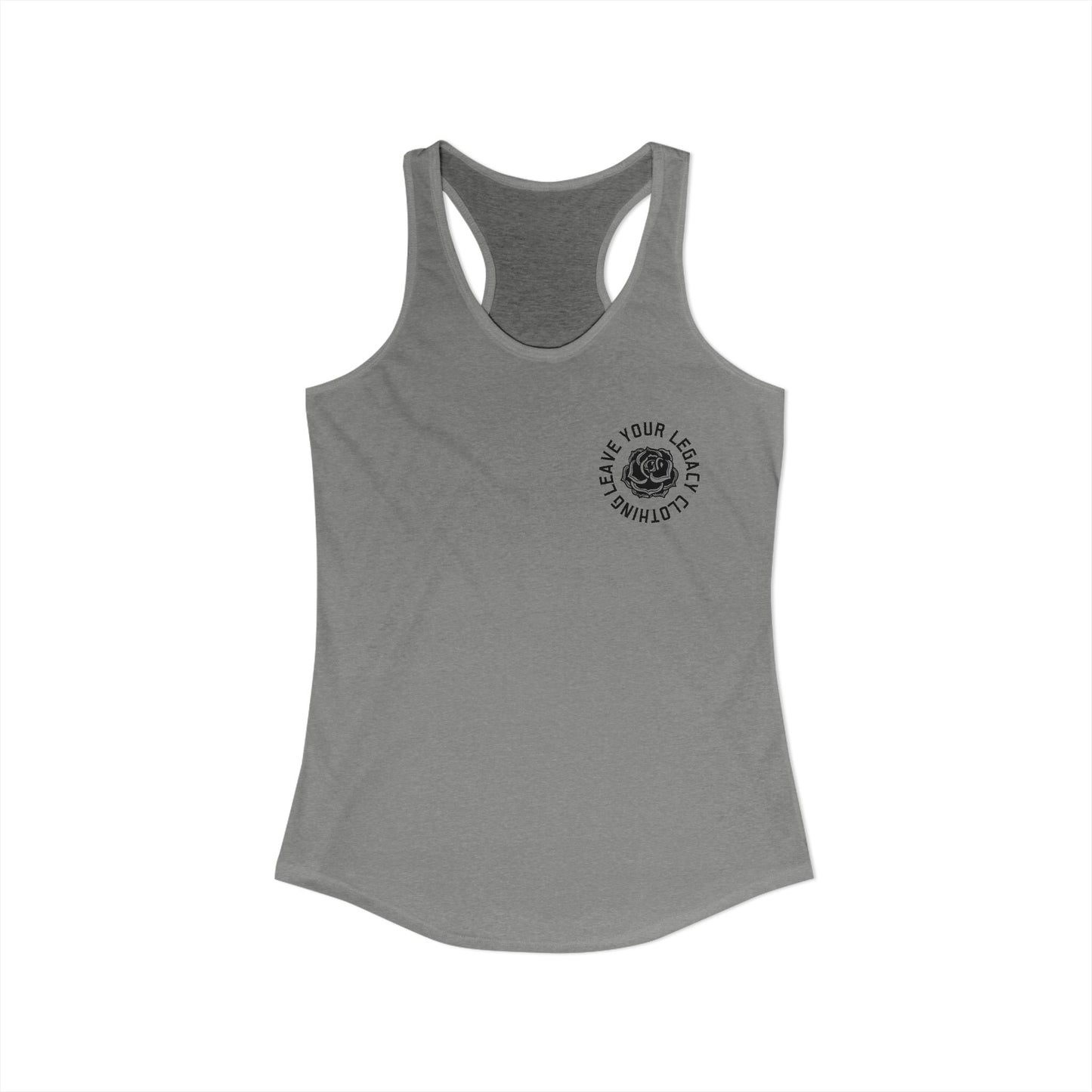 Women's 'Rose Stem' Racerback Tank