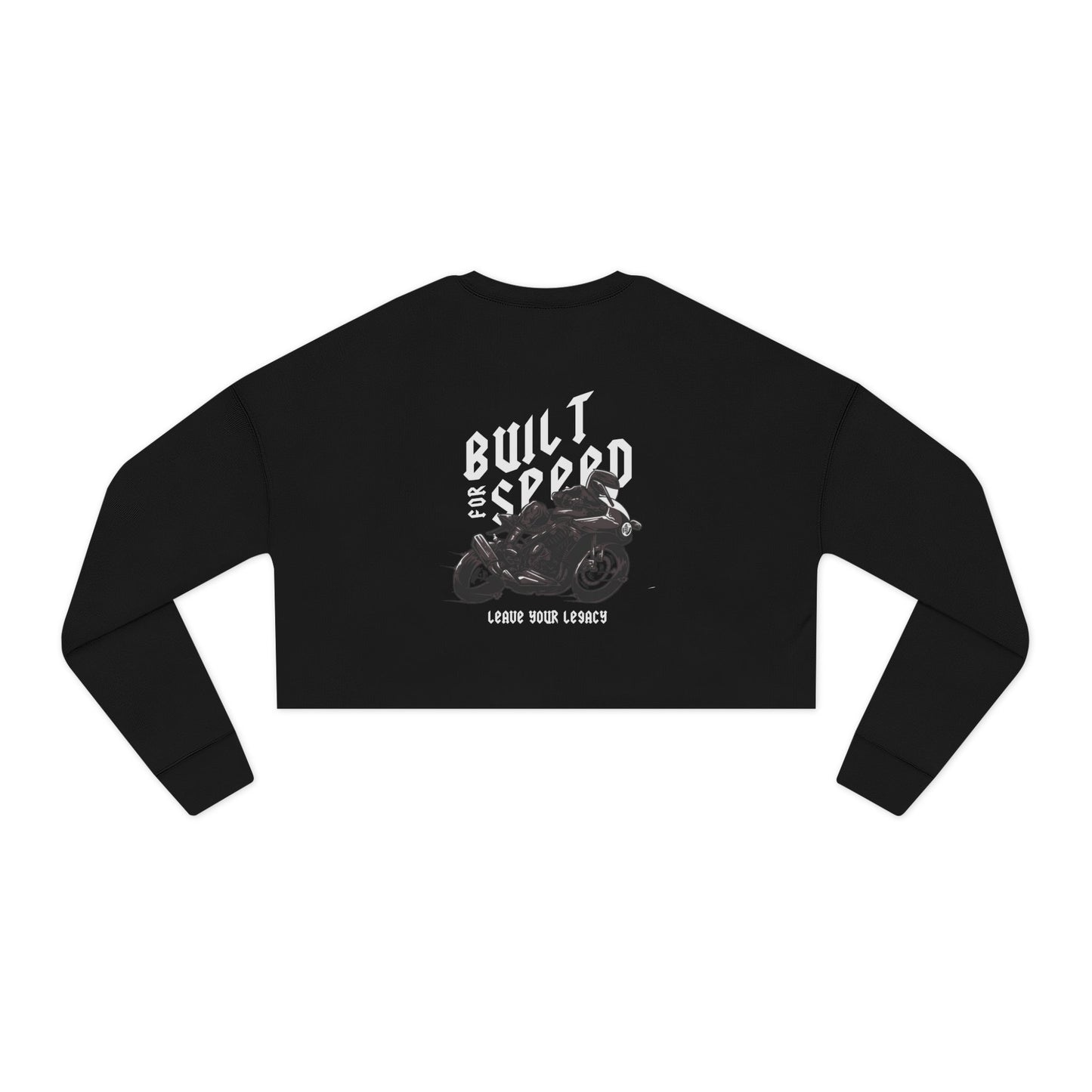Women's 'Built For Speed' Cropped Sweatshirt