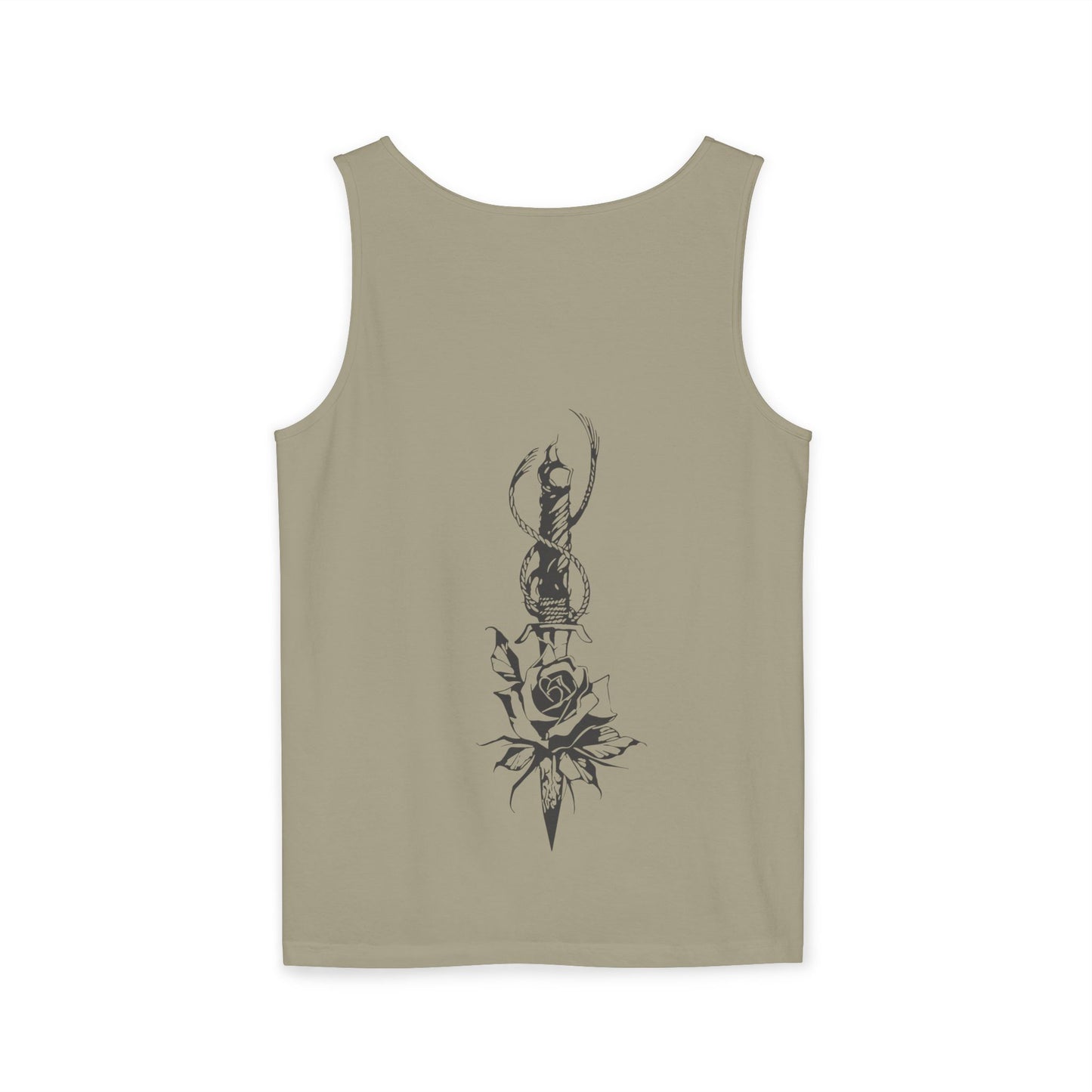 Unisex 'Rose & Dagger' Tank Top