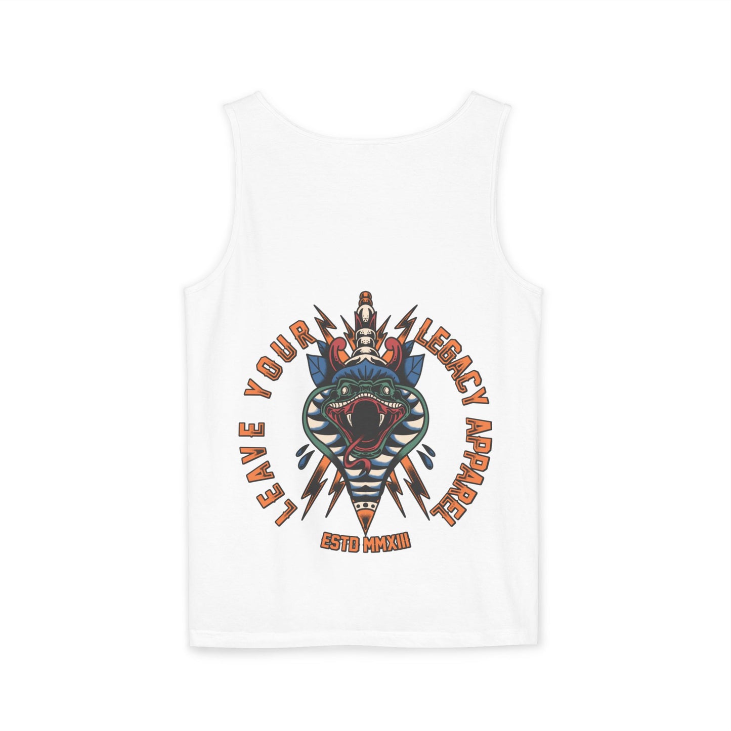 Unisex 'Traditional Snake' Tank Top
