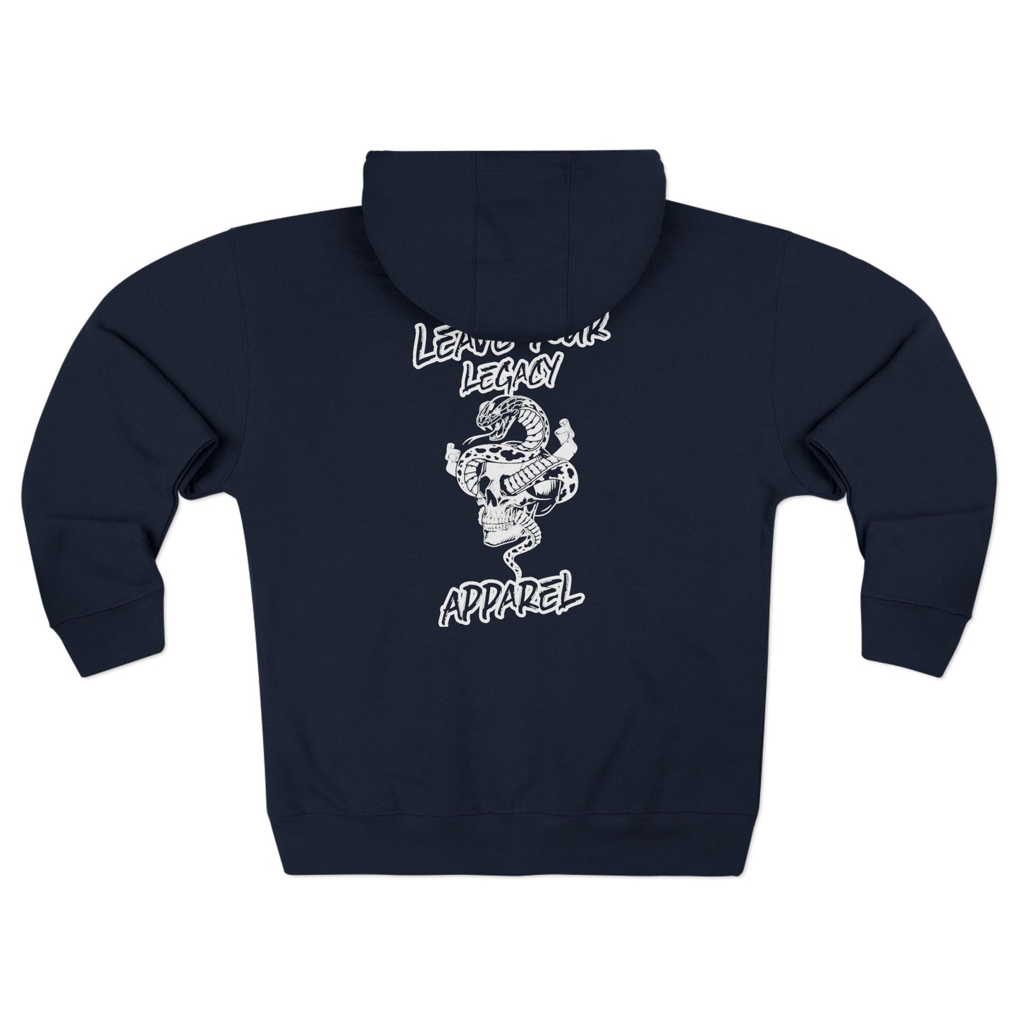 Unisex 'Legacy Snake' Zip Hoodie