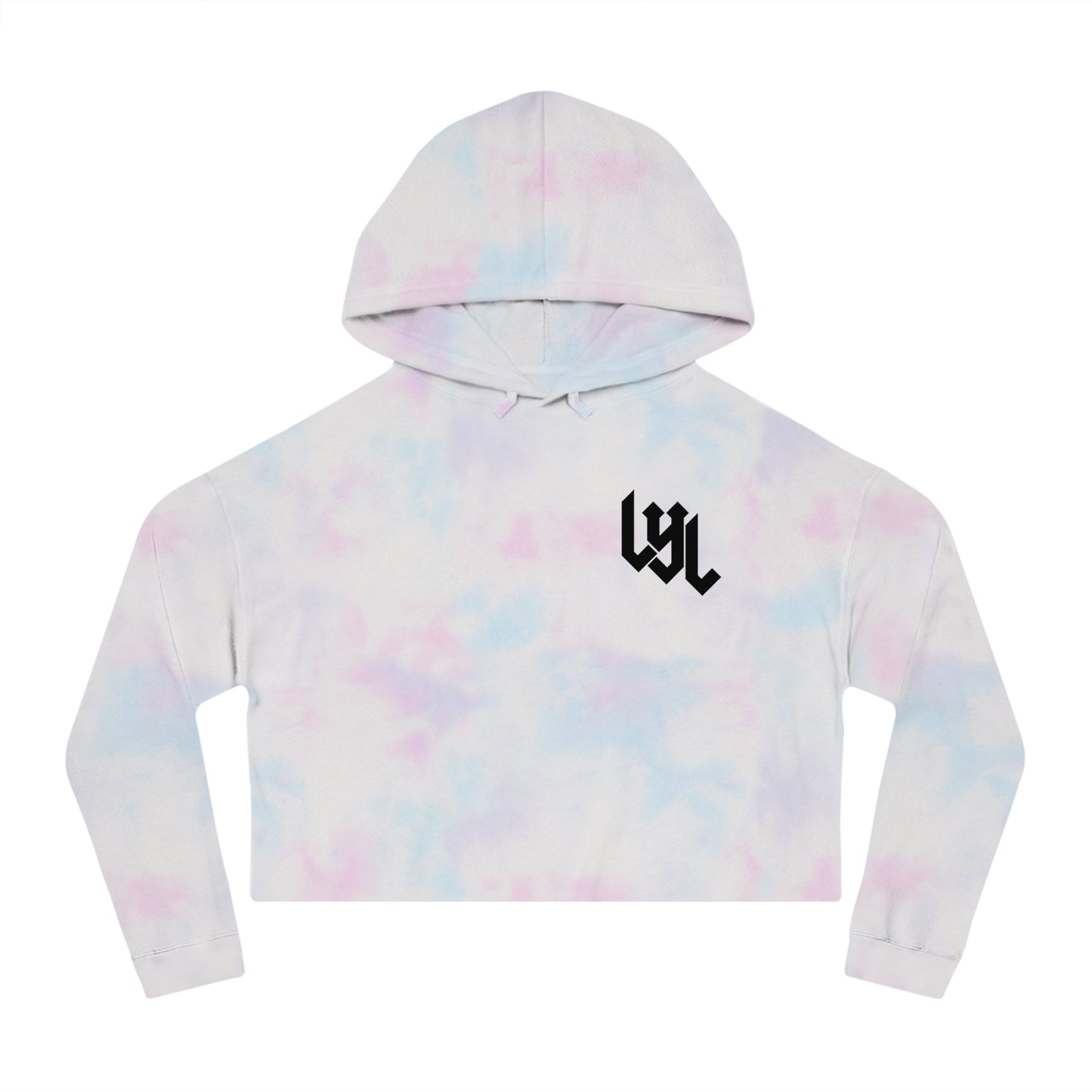 Women's 'Death Before Dishonor' Cropped Hoodie