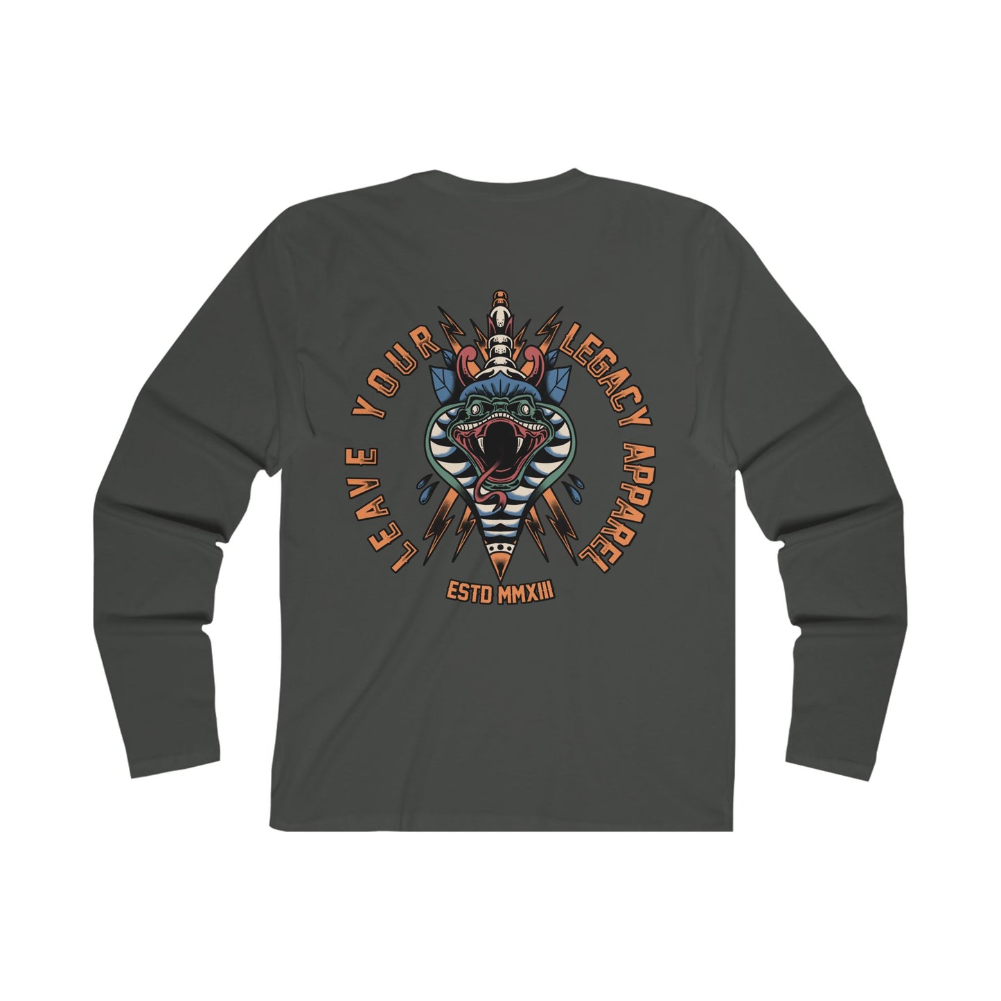 Men's 'Traditional Snake' Light Weight Long Sleeve