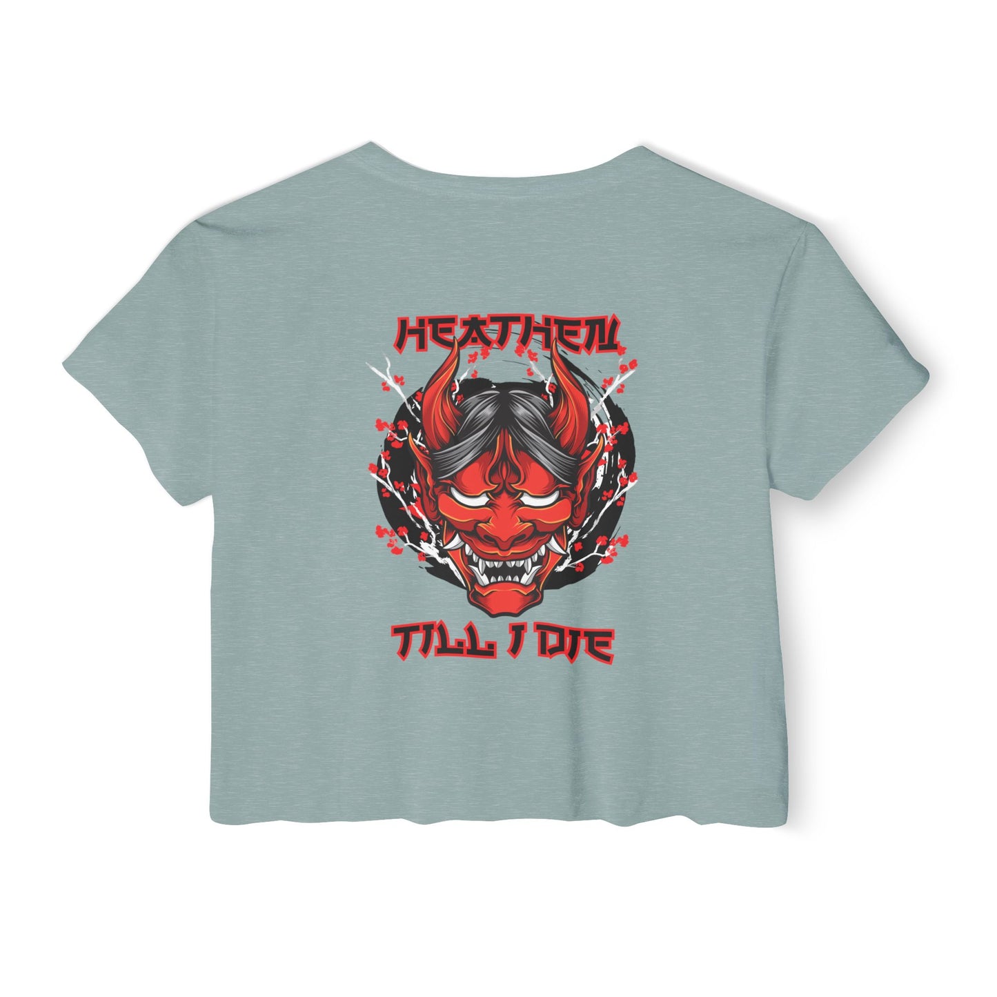 Women's 'Heathen' Crop Top