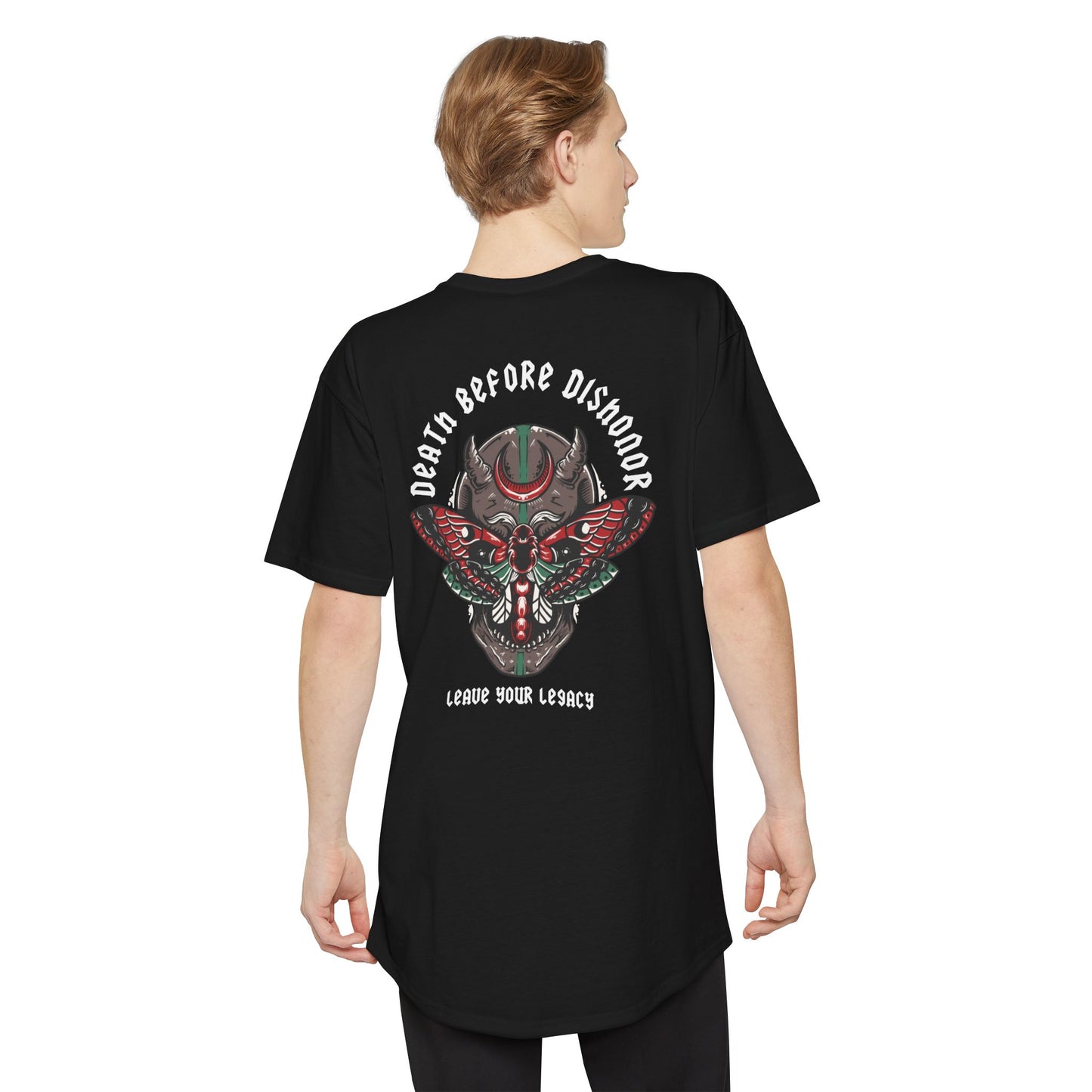 Men's 'Death Before Dishonor' Long Tee