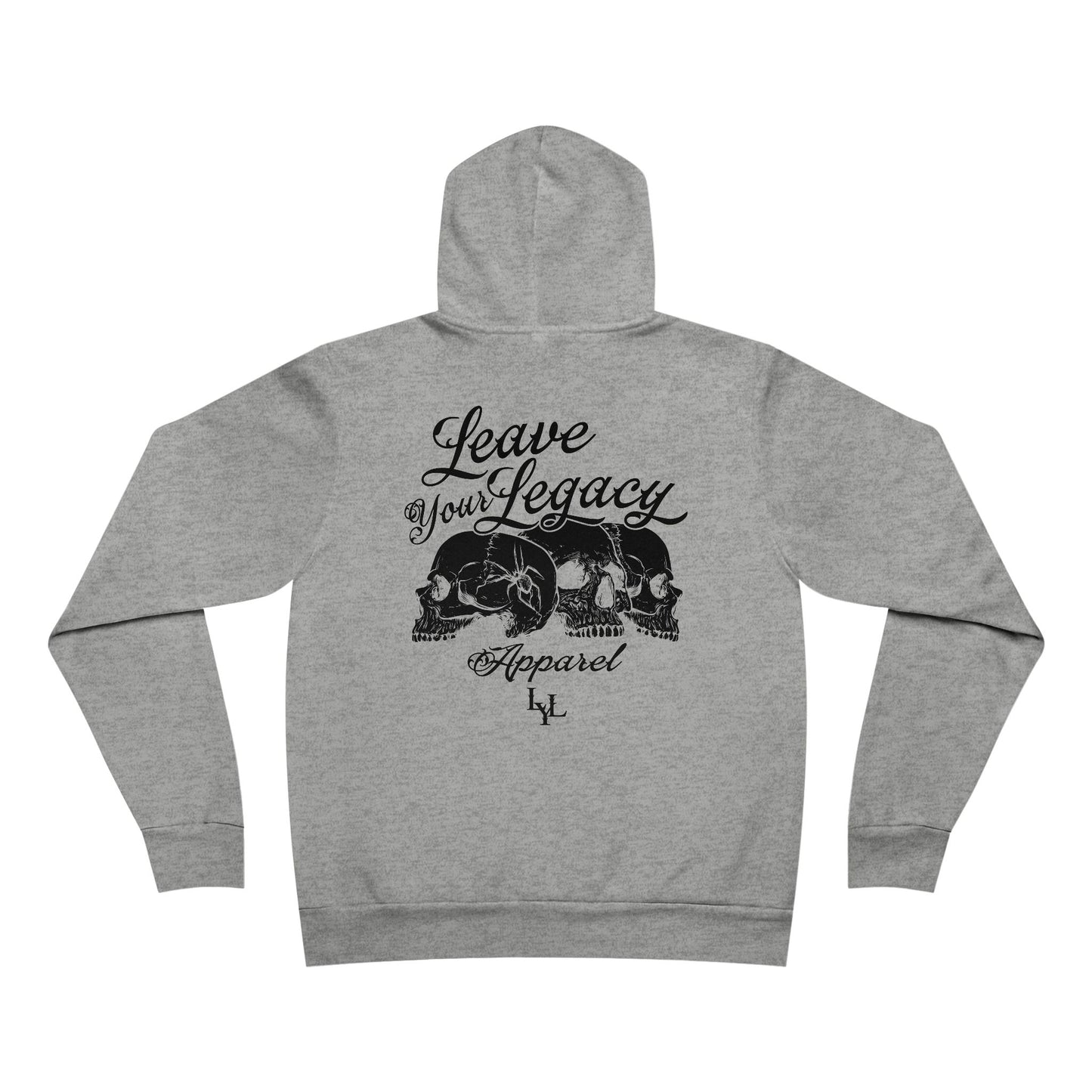 Unisex 'Distorted Skull' Hoodie