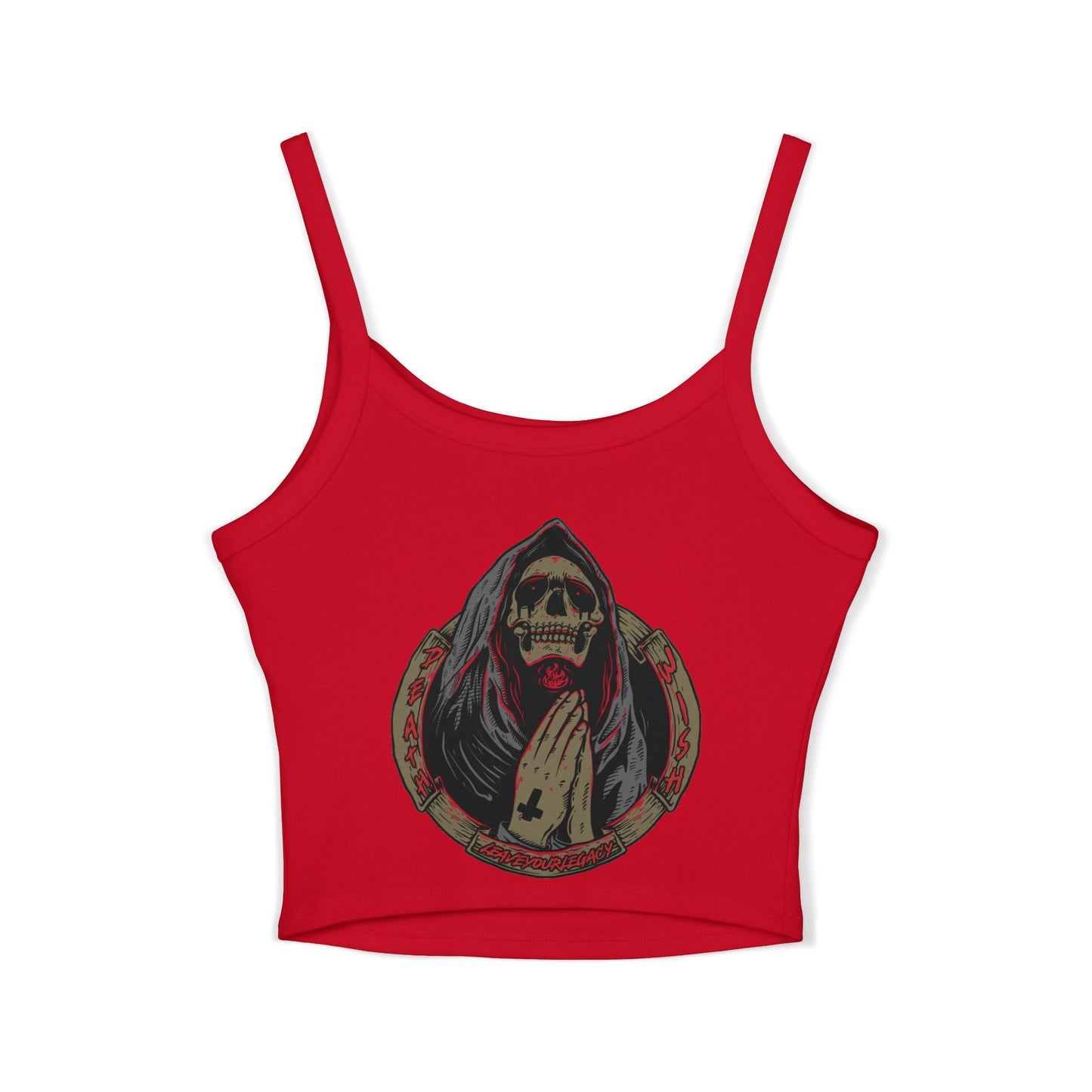 Women's 'Death Wish' Spaghetti Strap Tank