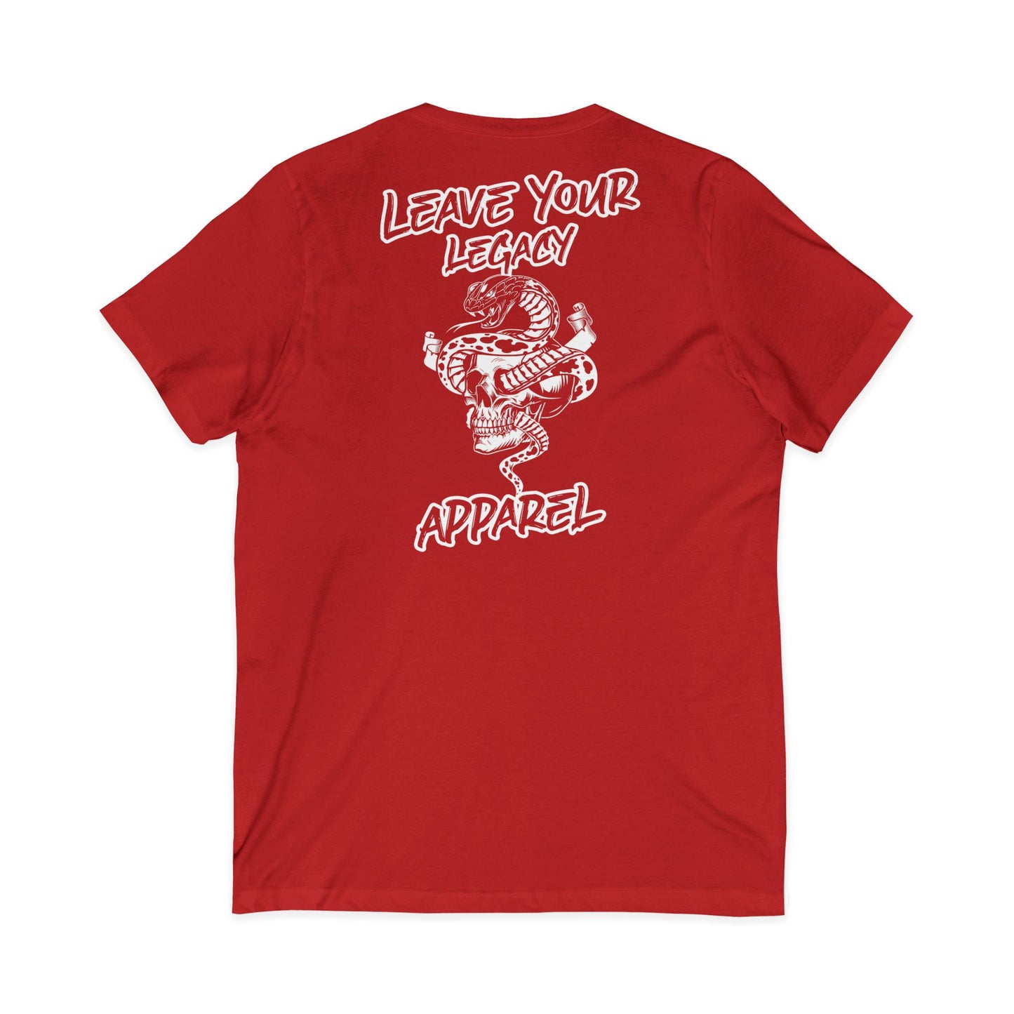 Men's 'Legacy Snake' V-Neck T-Shirt