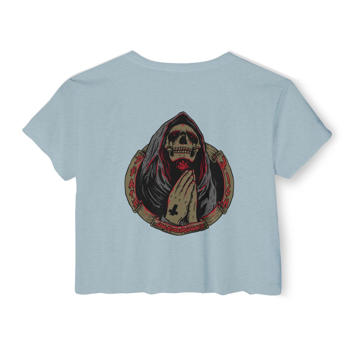 Women's 'Death Wish' Crop Top