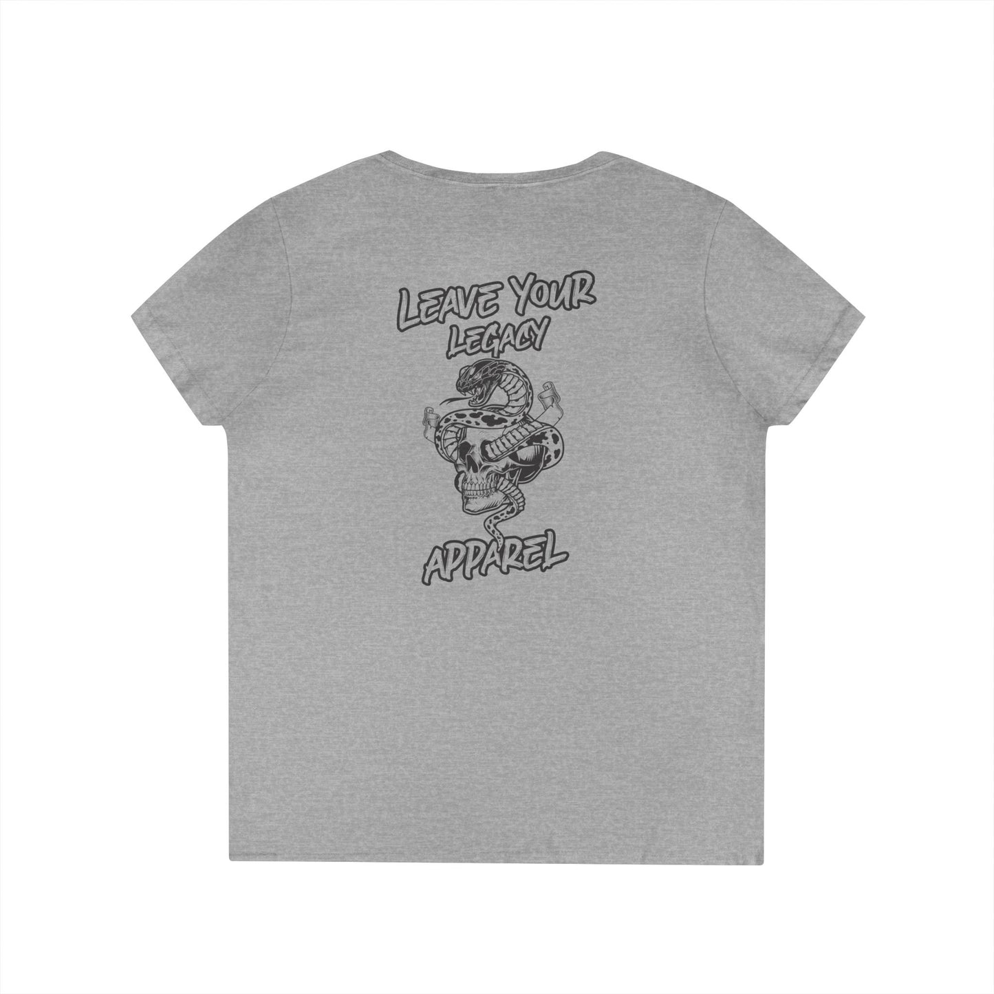Women's 'Legacy Snake' V-Neck T-Shirt