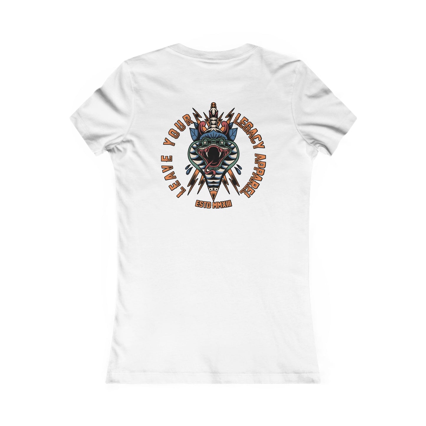 Women's 'Traditional Snake' T-Shirt