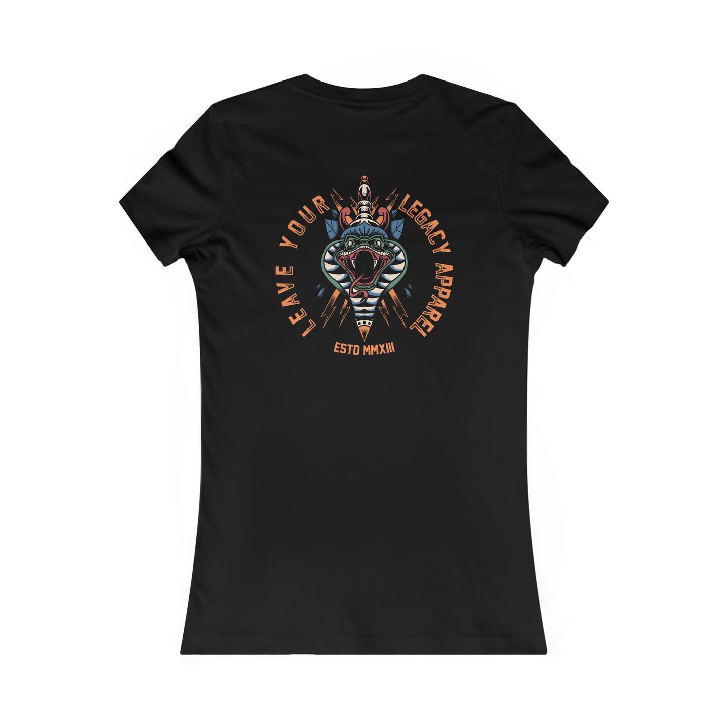 Women's 'Traditional Snake' T-Shirt