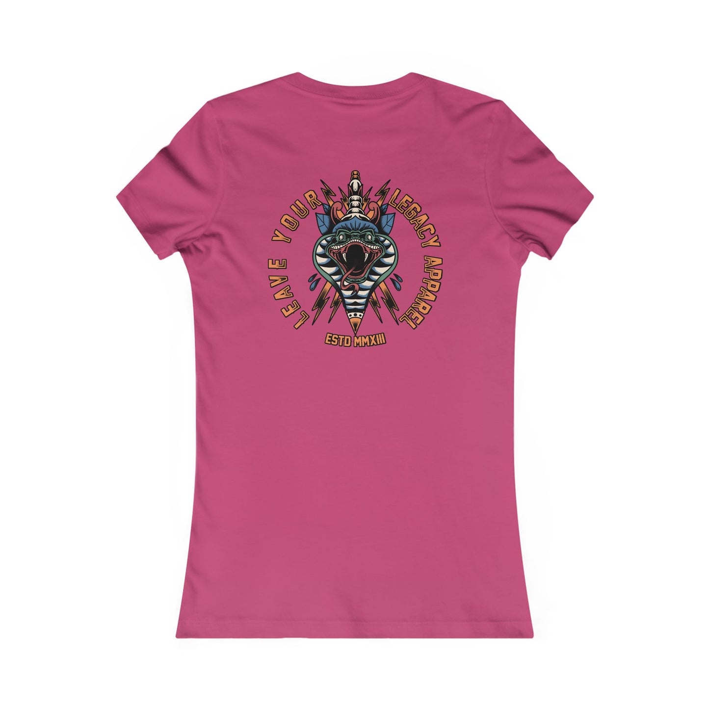 Women's 'Traditional Snake' T-Shirt